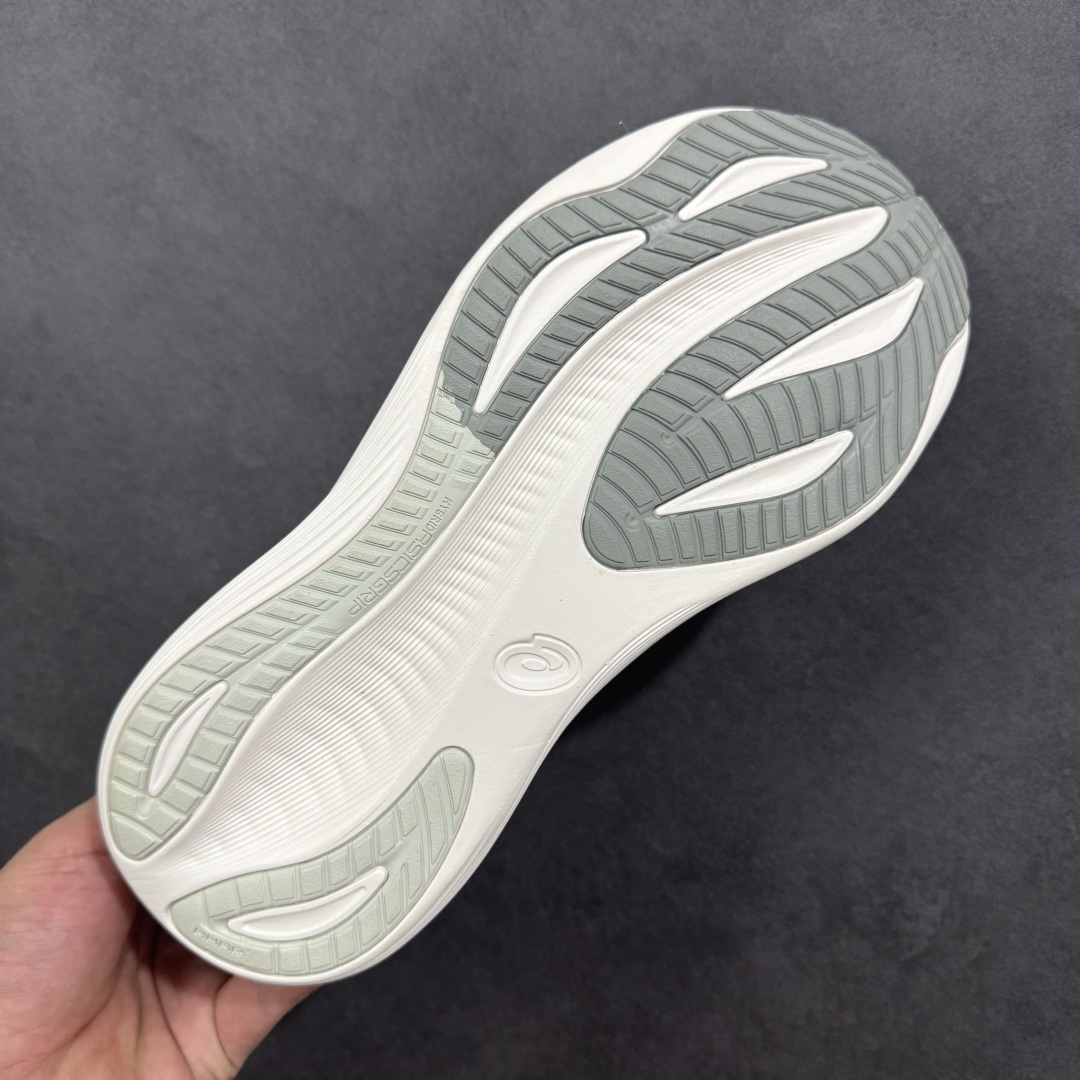 图片[9]-【公司级】平台订单 Asics Gel-Nimbus 27 亚瑟士厚底减震跑步鞋 鞋面采用双层提花网面设计，提高包裹性和透气性，后跟搭载稳定系统科技T-GEL提升整体支撑力和结构感，减少对身体带来的冲击负荷，创新中底至轻回弹 真标带半码 尺码：36-47码 编码：GQB240250-选品中心