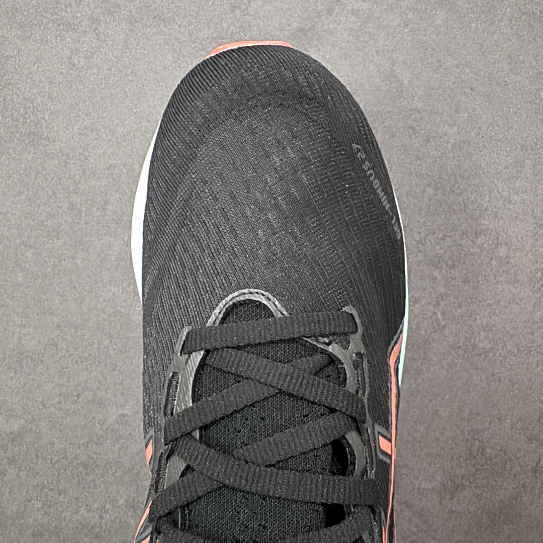 图片[8]-【公司级】平台订单 Asics Gel-Nimbus 27 亚瑟士厚底减震跑步鞋 鞋面采用双层提花网面设计，提高包裹性和透气性，后跟搭载稳定系统科技T-GEL提升整体支撑力和结构感，减少对身体带来的冲击负荷，创新中底至轻回弹 真标带半码 尺码：36-47码 编码：GQB240250-选品中心