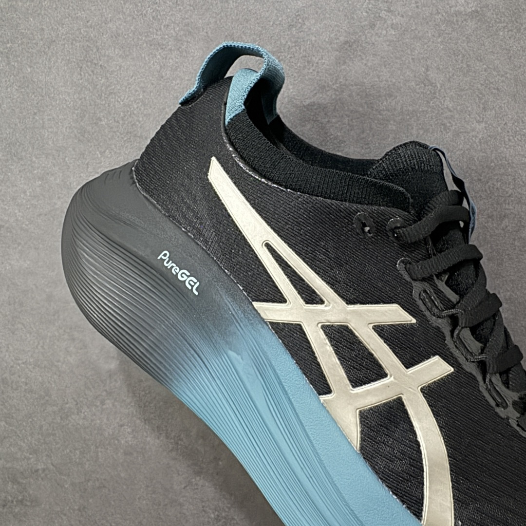 图片[6]-【公司级】平台订单 Asics Gel-Nimbus 27 亚瑟士厚底减震跑步鞋 鞋面采用双层提花网面设计，提高包裹性和透气性，后跟搭载稳定系统科技T-GEL提升整体支撑力和结构感，减少对身体带来的冲击负荷，创新中底至轻回弹 真标带半码 尺码：36-47码 编码：GQB240250-选品中心