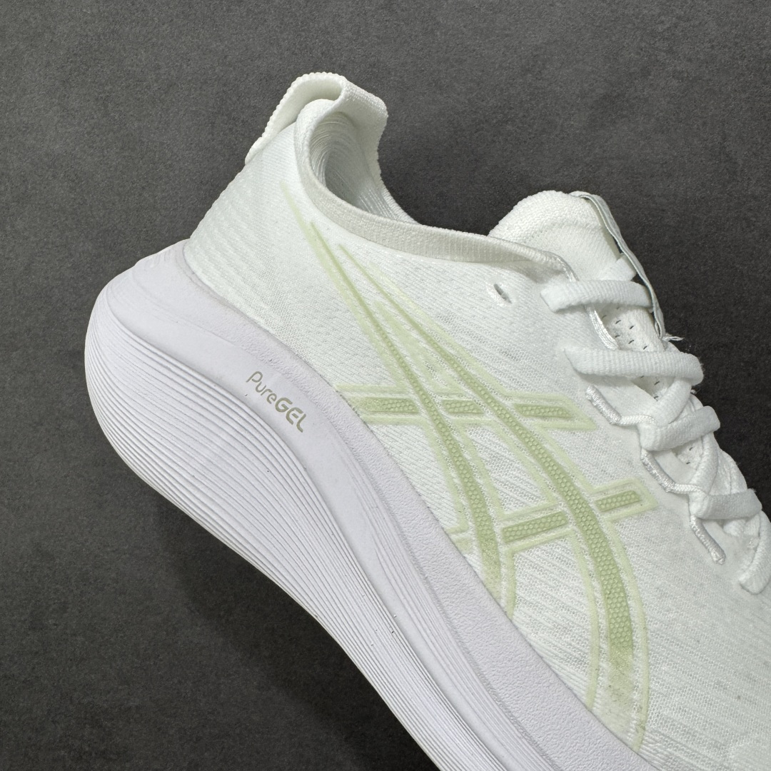 图片[6]-【公司级】平台订单 Asics Gel-Nimbus 27 亚瑟士厚底减震跑步鞋 鞋面采用双层提花网面设计，提高包裹性和透气性，后跟搭载稳定系统科技T-GEL提升整体支撑力和结构感，减少对身体带来的冲击负荷，创新中底至轻回弹 真标带半码 尺码：36-47码 编码：GQB240250-选品中心
