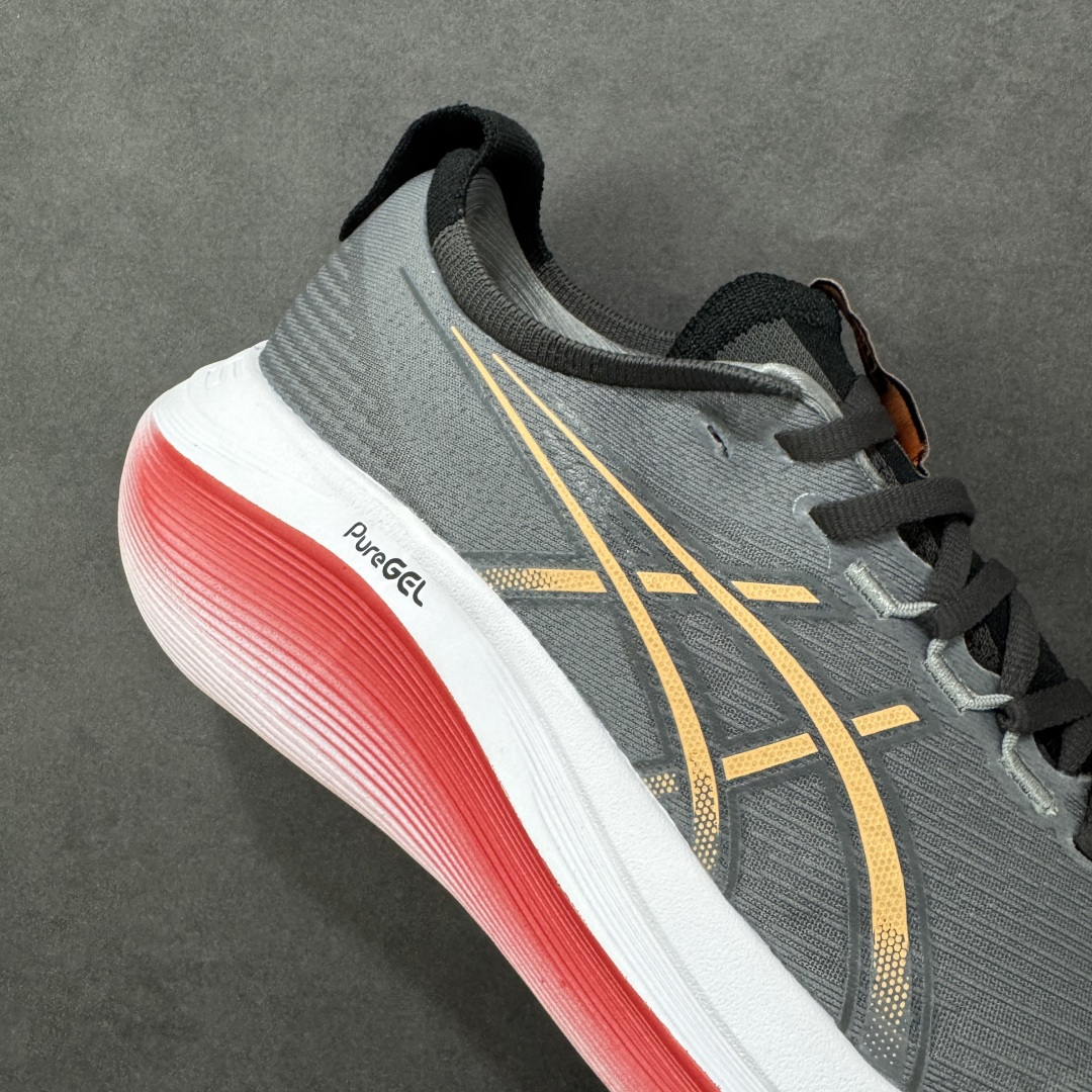 图片[6]-【公司级】平台订单 Asics Gel-Nimbus 27 亚瑟士厚底减震跑步鞋 鞋面采用双层提花网面设计，提高包裹性和透气性，后跟搭载稳定系统科技T-GEL提升整体支撑力和结构感，减少对身体带来的冲击负荷，创新中底至轻回弹 真标带半码 尺码：36-47码 编码：GQB240250-选品中心