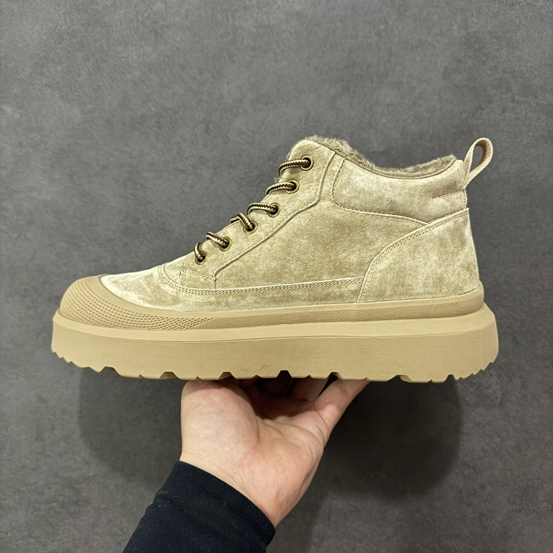 图片[2]-【广东纯原】UGG秋冬新品Tasman Weather Hybrid 塔斯曼混合系列轻量休闲鞋（毛绒一体内里 保暖锁热）秋冬必备 户外中帮男女休闲鞋雪地靴马丁靴系列 广东大厂品质 秋冬新款 时尚潮流搭配 面料釆用意大利进口磨砂牛皮 全鞋真牛皮材料 大底到五金都是代工厂原材料制作 好货不杀猪 首单质量严格把控 全套官网统一包装 今年冬季防寒户外专用产品 日常随意搭配 型男必备‼ 货号：U6332M 尺码：39-44-选品中心