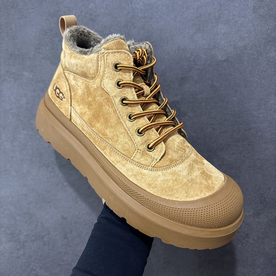 图片[3]-【广东纯原】UGG秋冬新品Tasman Weather Hybrid 塔斯曼混合系列轻量休闲鞋（毛绒一体内里 保暖锁热）秋冬必备 户外中帮男女休闲鞋雪地靴马丁靴系列 广东大厂品质 秋冬新款 时尚潮流搭配 面料釆用意大利进口磨砂牛皮 全鞋真牛皮材料 大底到五金都是代工厂原材料制作 好货不杀猪 首单质量严格把控 全套官网统一包装 今年冬季防寒户外专用产品 日常随意搭配 型男必备‼ 货号：U6332M 尺码：39-44-选品中心