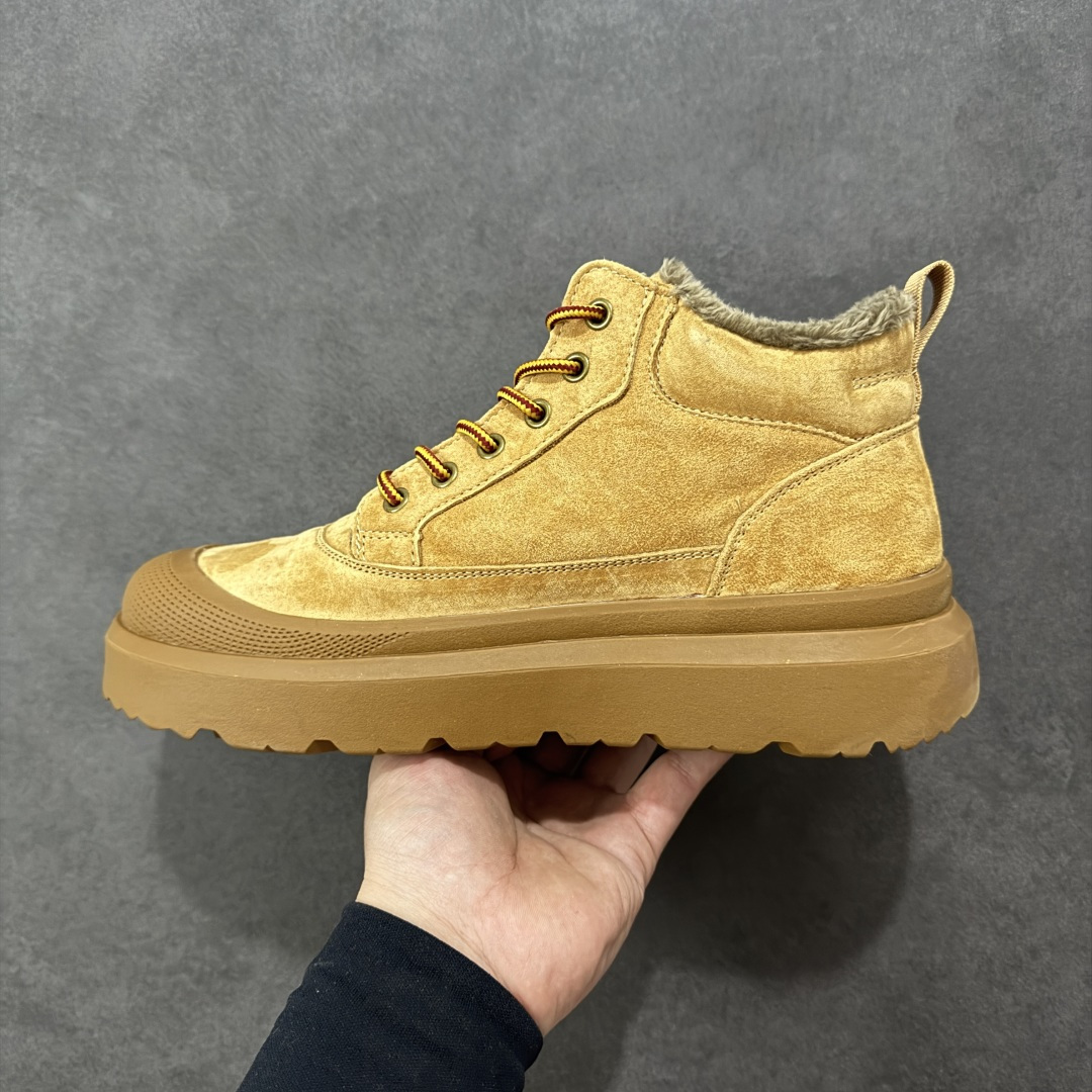 图片[2]-【广东纯原】UGG秋冬新品Tasman Weather Hybrid 塔斯曼混合系列轻量休闲鞋（毛绒一体内里 保暖锁热）秋冬必备 户外中帮男女休闲鞋雪地靴马丁靴系列 广东大厂品质 秋冬新款 时尚潮流搭配 面料釆用意大利进口磨砂牛皮 全鞋真牛皮材料 大底到五金都是代工厂原材料制作 好货不杀猪 首单质量严格把控 全套官网统一包装 今年冬季防寒户外专用产品 日常随意搭配 型男必备‼ 货号：U6332M 尺码：39-44-选品中心