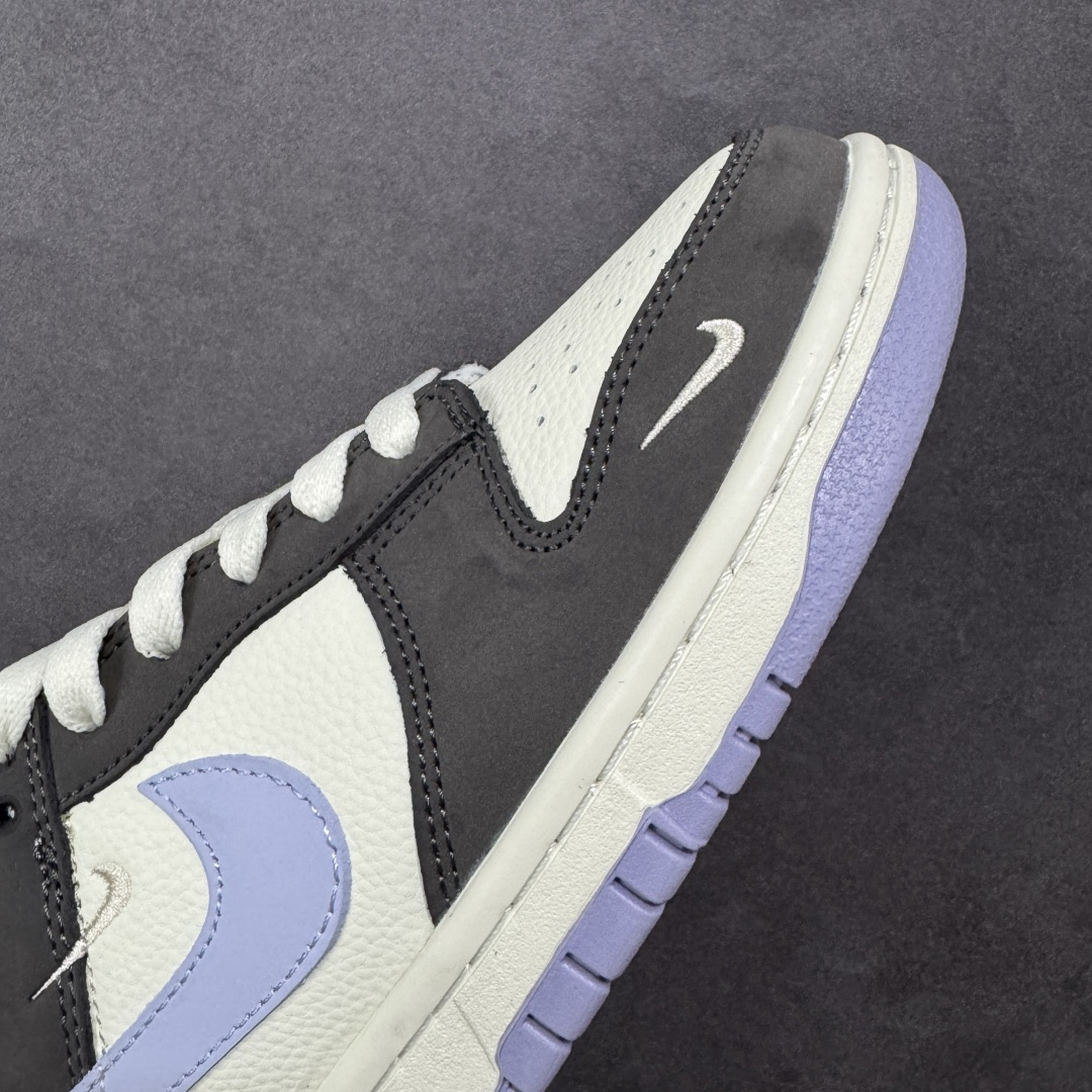 【纯原】Nike SB Dunk Low“——白紫灰” 高端定制 低帮休闲板鞋 定制鞋盒 Ortholi