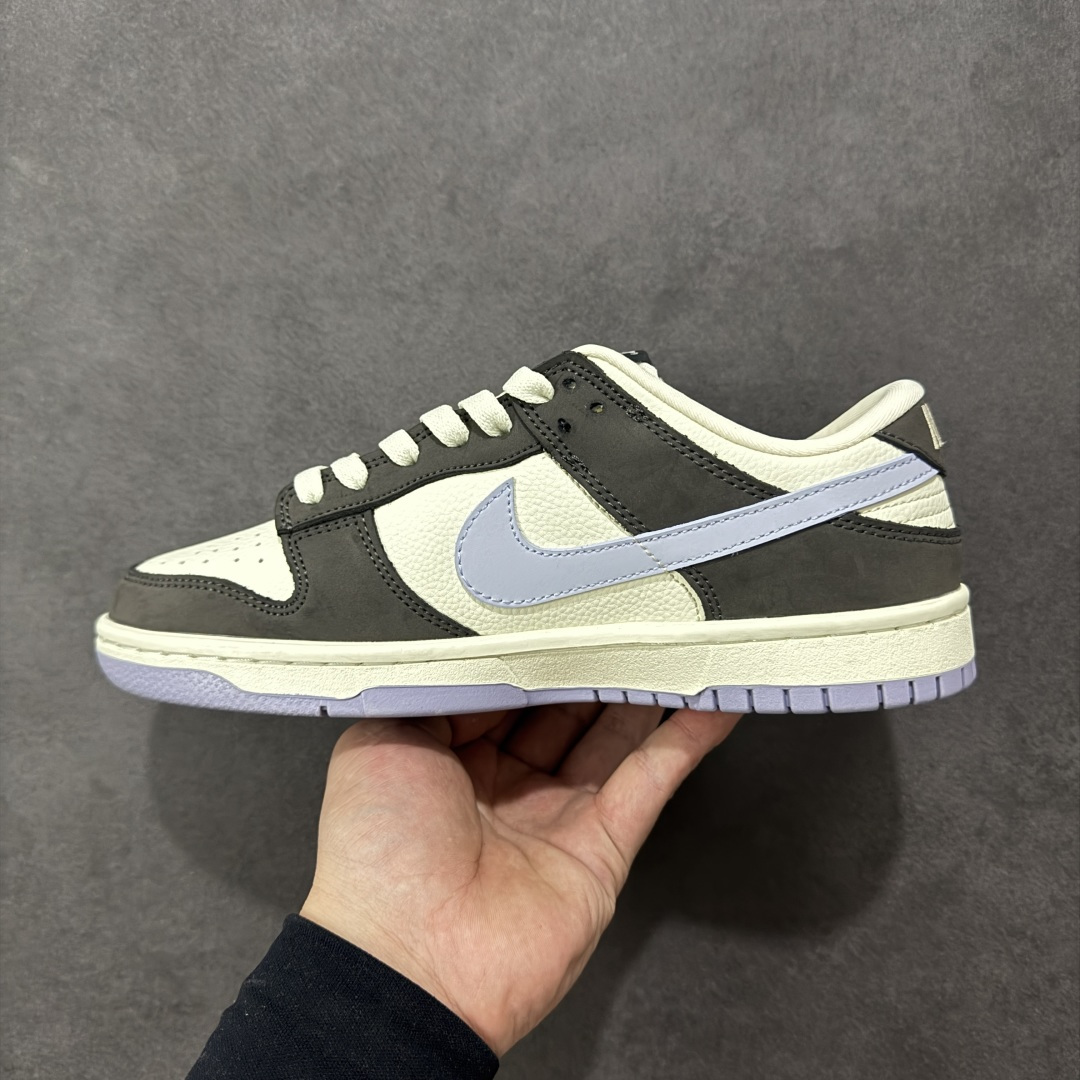 【纯原】Nike SB Dunk Low“——白紫灰” 高端定制 低帮休闲板鞋 定制鞋盒 Ortholi