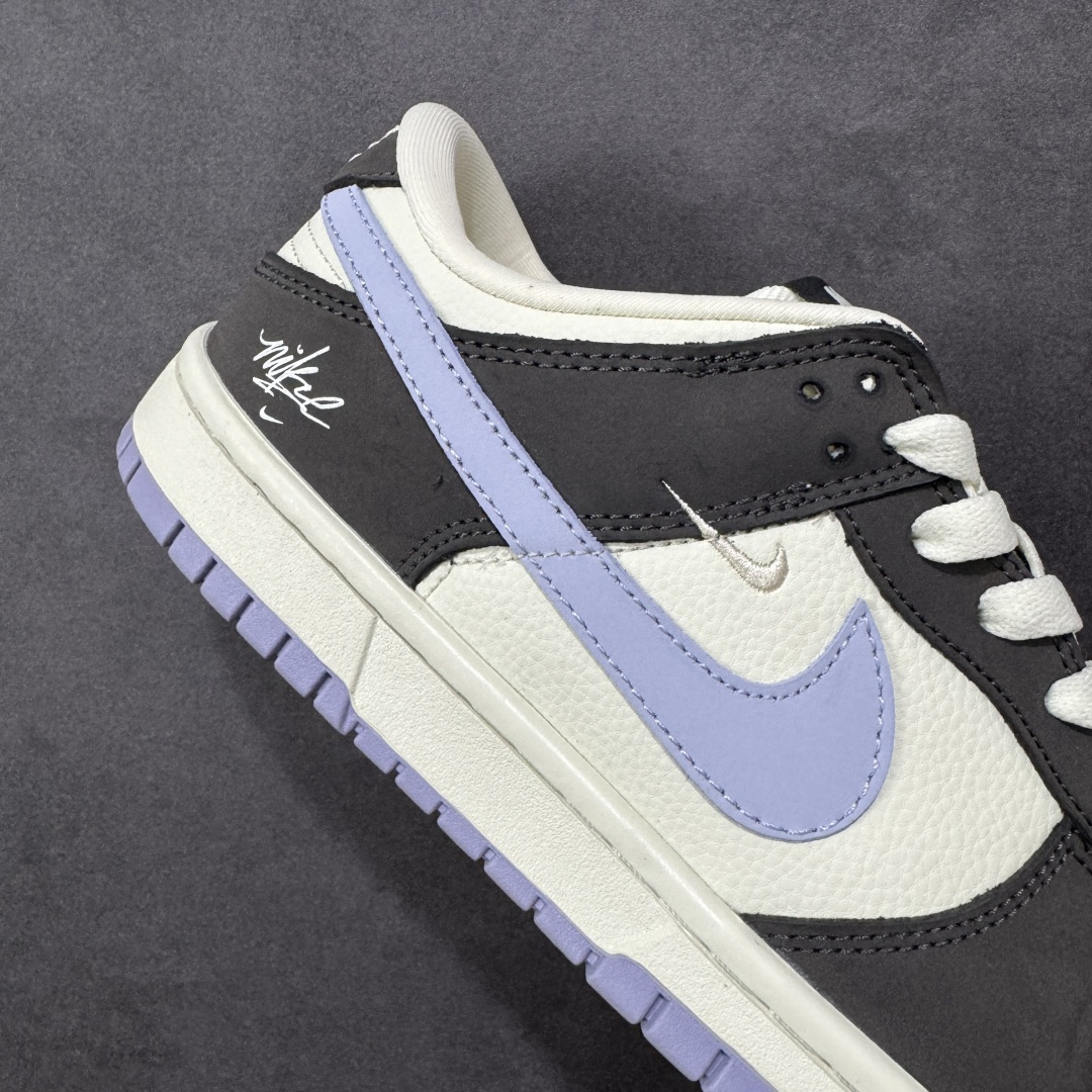 【纯原】Nike SB Dunk Low“——白紫灰” 高端定制 低帮休闲板鞋 定制鞋盒 Ortholi