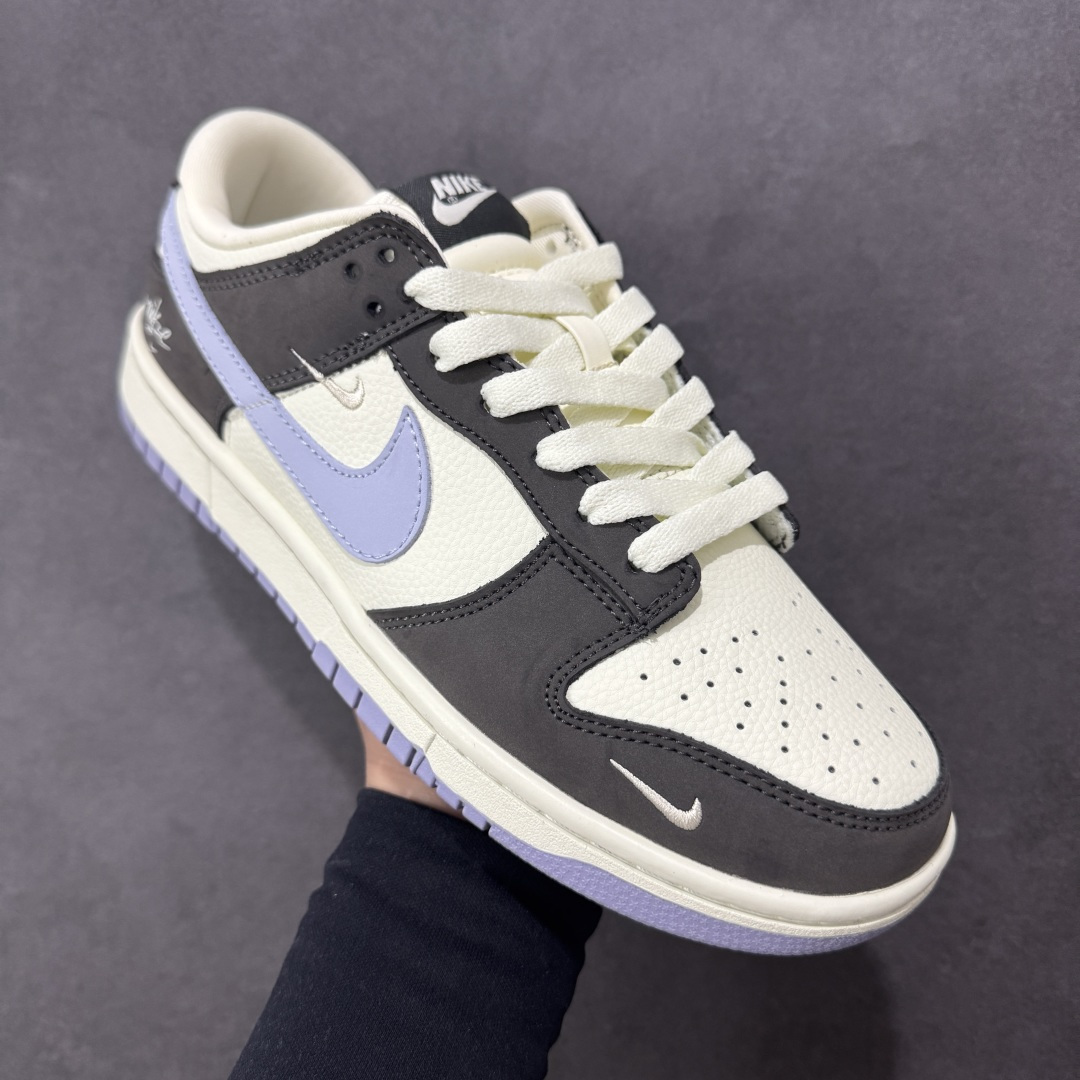 【纯原】Nike SB Dunk Low“——白紫灰” 高端定制 低帮休闲板鞋 定制鞋盒 Ortholi
