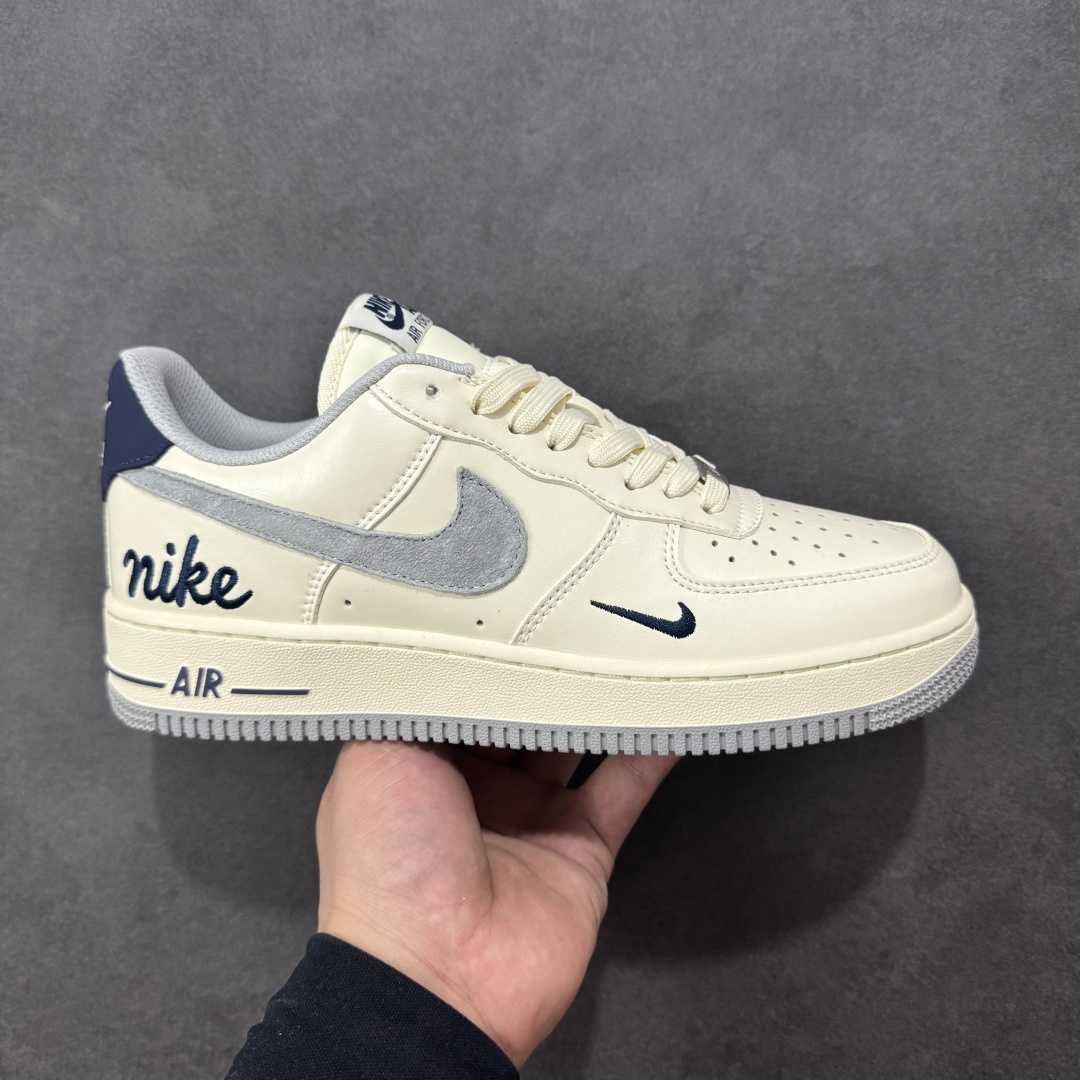 【定制版】Nike Air Force 1\'07 Low 奶白雾灰 空军一号低帮休闲板鞋 NH0601-581 #原楦头原纸板 原装鞋盒 定制五金配件 内置全掌气垫 原厂鞋底 尺码:36 36.5 37.5 38 38.5 39 40 40.5 41 42 42.5 43 44 44.5 45 编码:HXSB310320-选品中心