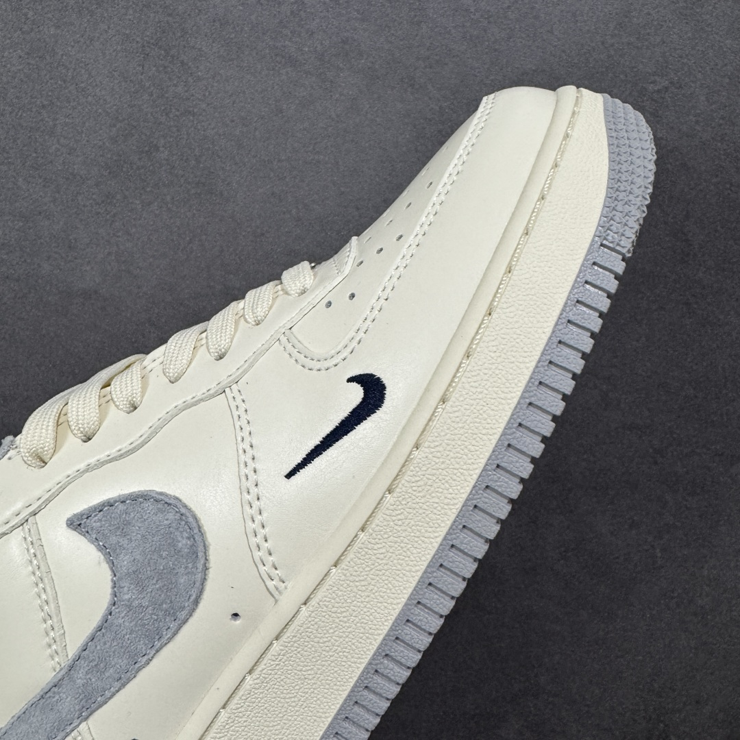 图片[5]-【定制版】Nike Air Force 1\’07 Low 奶白雾灰 空军一号低帮休闲板鞋 NH0601-581  #原楦头原纸板 原装鞋盒 定制五金配件 内置全掌气垫 原厂鞋底  尺码：36 36.5 37.5 38 38.5 39 40 40.5 41 42 42.5 43 44 44.5 45 编码：HXSB310320-选品中心