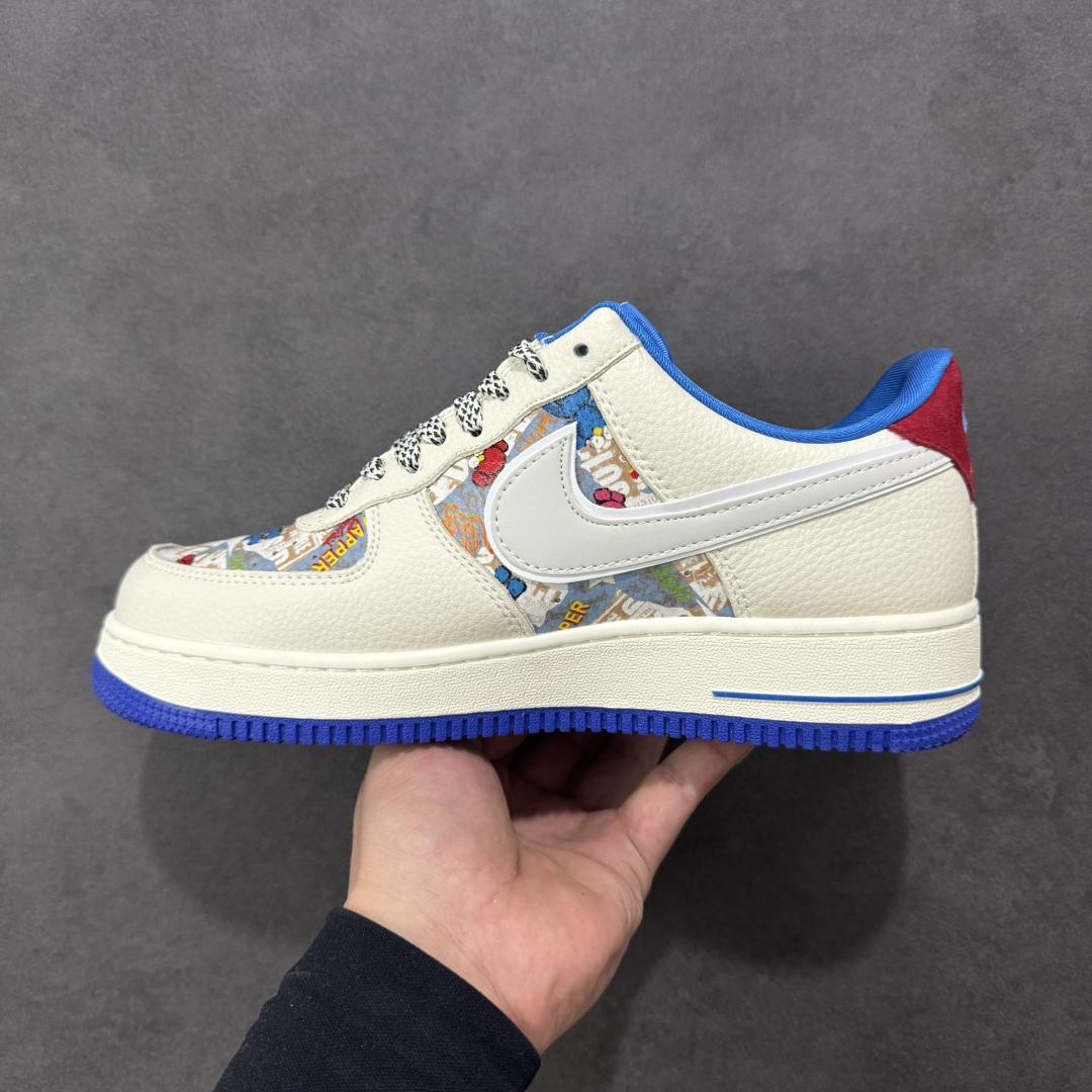 图片[2]-【定制版】NIke Air Force 1 \’07 Low “KAWS联名——多彩涂鸦”空军一号 低帮 运动鞋 休闲鞋 折边针车 工艺难度大 原楦头原纸板 原装鞋盒 定制五金配件 内置全掌气垫 原厂鞋底 货号：SY1388-017 尺码：36 36.5 37.5 38 38.5 39 40 40.5 41 42 42.5 43 44 44.5 45 编码：HXSA310320-选品中心