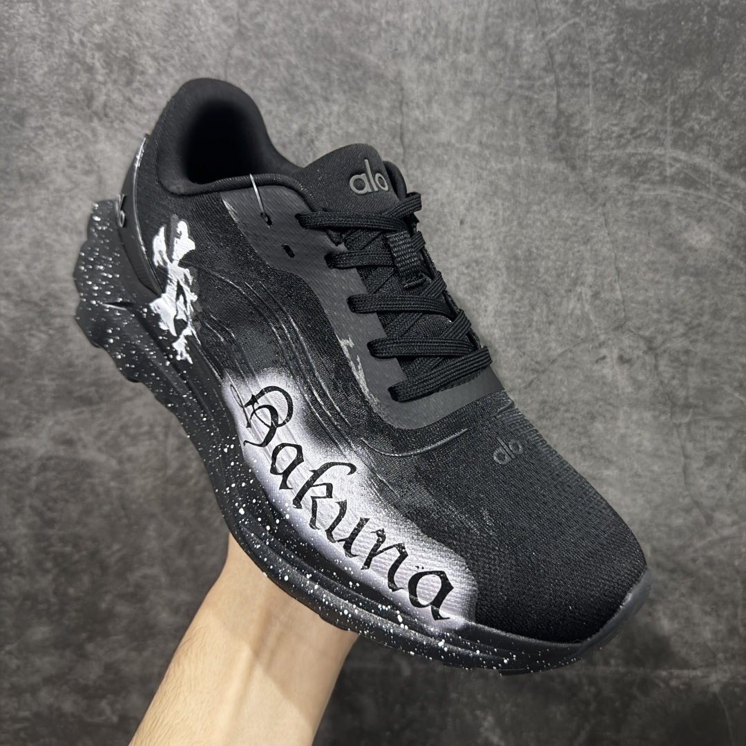 【纯原】alo yoga Alo Runner 舒适百搭防滑透气 低帮跑步鞋 涂鸦原版开发 独家私模打造