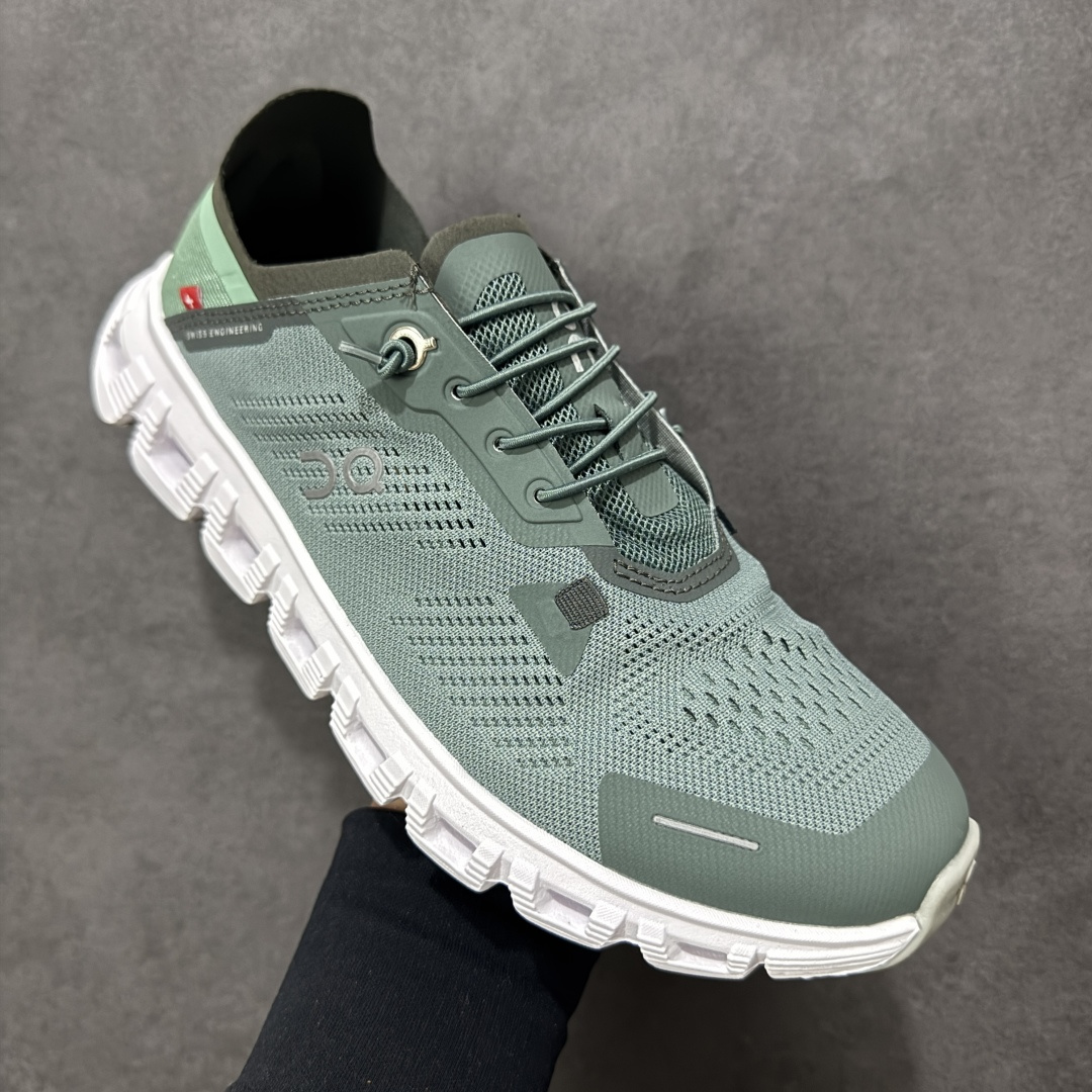 【纯原】On昂跑 Cloud 6 轻量运动休闲鞋 轻量透气的工程网格结合环保人造麂皮 衬托出活力醒目的视