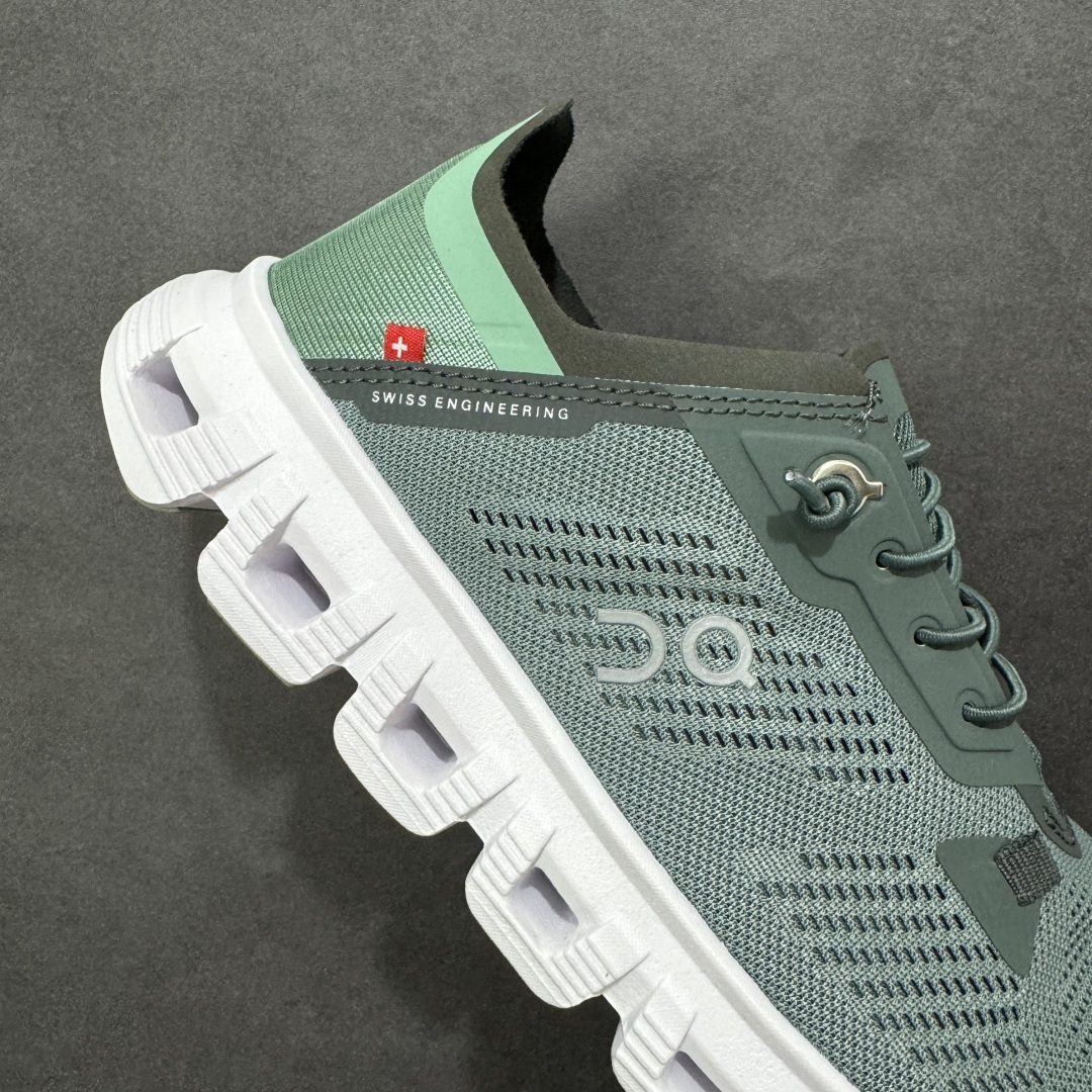 【纯原】On昂跑 Cloud 6 轻量运动休闲鞋 轻量透气的工程网格结合环保人造麂皮 衬托出活力醒目的视