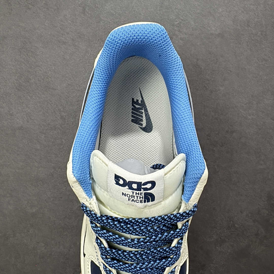 【纯原】Nike Air Force 1'07 Low 米蓝拼接 空军一号低帮休闲板鞋#原楦头原纸板 原