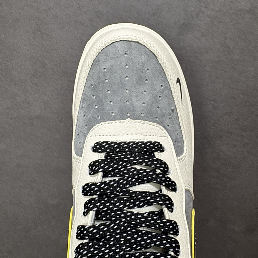 【纯原】NIke Air Force 1 '07 Low “KITH联名——米灰黄边勾”空军一号 低帮 