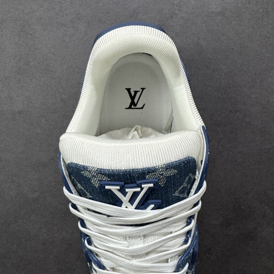 图片[7]-【广东纯原版本】LV Run Away 运动鞋 拼接 Epi 牛皮革和 Monogram 压纹粒面牛皮革，再现传统跑鞋的灵感启发。楔形外底延续标志性设计，品牌字母和标识分饰鞋舌和鞋后。Monogram 压纹粒面牛皮革和 Epi 牛皮革橡胶外底 尺码：35-45 编码：FJB390400-选品中心