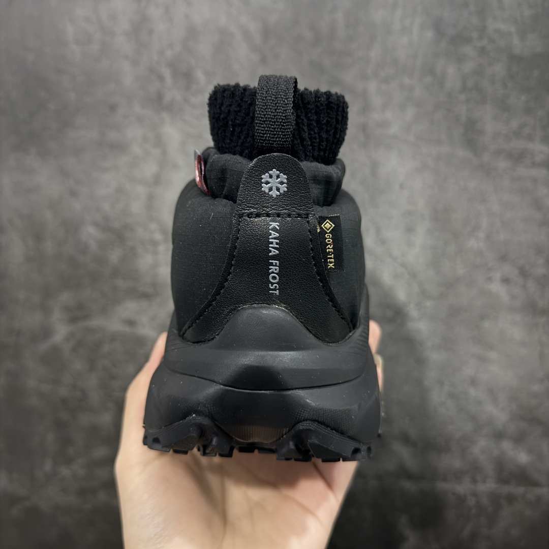 图片[4]-【纯原版】HOKA ONE ONE Kaha 2 Frost Moc GTX 舒适耐用 防滑保暖 高帮 徒步鞋 男女同款36-45带半码 正确防水版 样品先出 大货陆续出货 超厚鞋面保暖效果一流 秋冬户外必备-选品中心