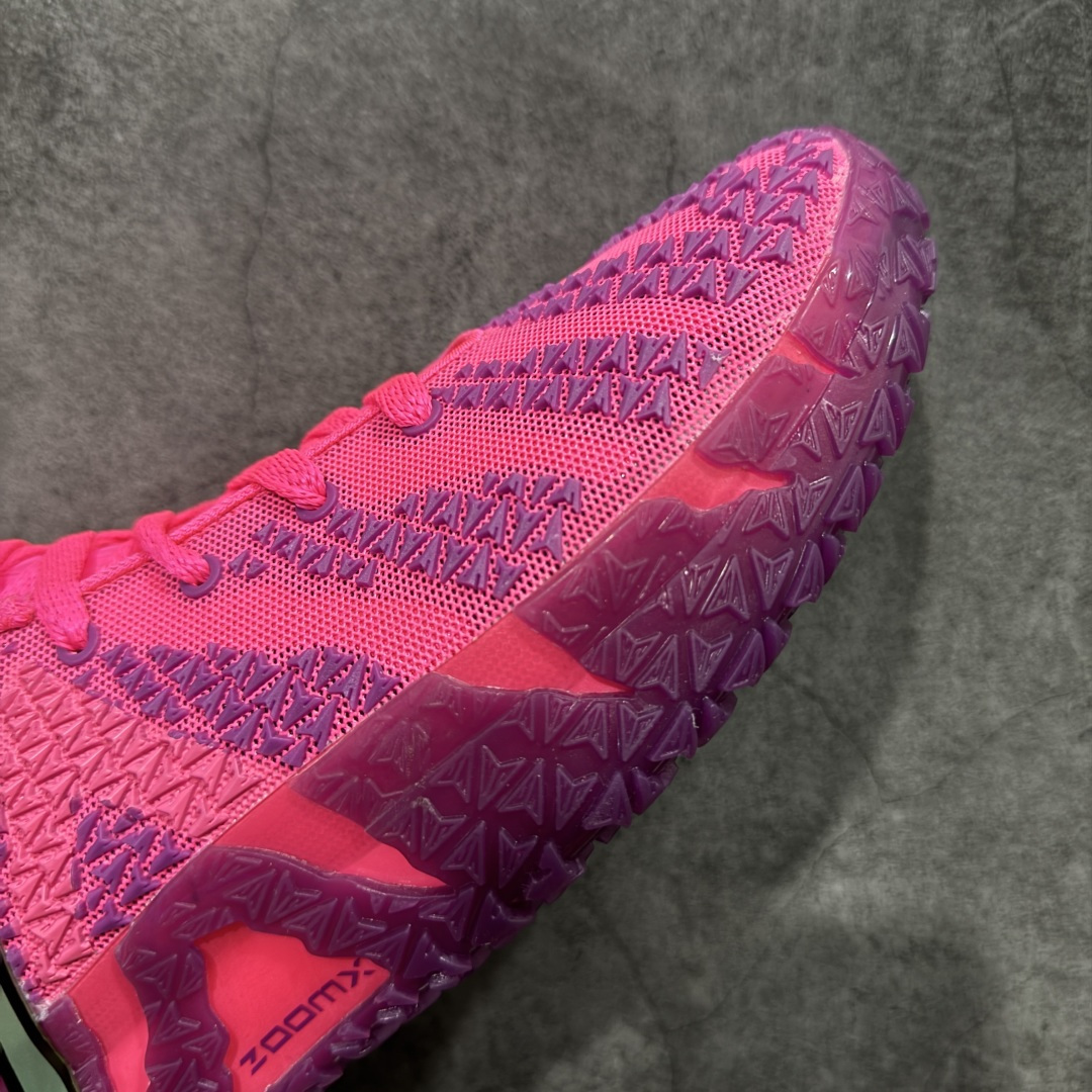 【纯原】NK Ja 3 Scratch EP 莫兰特三代柔软舒适防滑耐磨透气支撑轻便低帮篮球鞋 粉紫 H