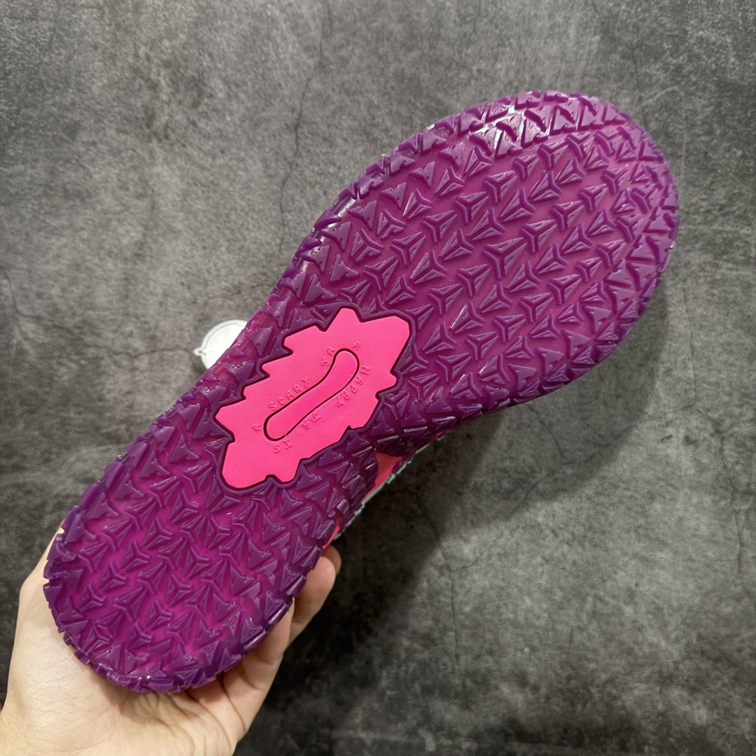 【纯原】NK Ja 3 Scratch EP 莫兰特三代柔软舒适防滑耐磨透气支撑轻便低帮篮球鞋 粉紫 H