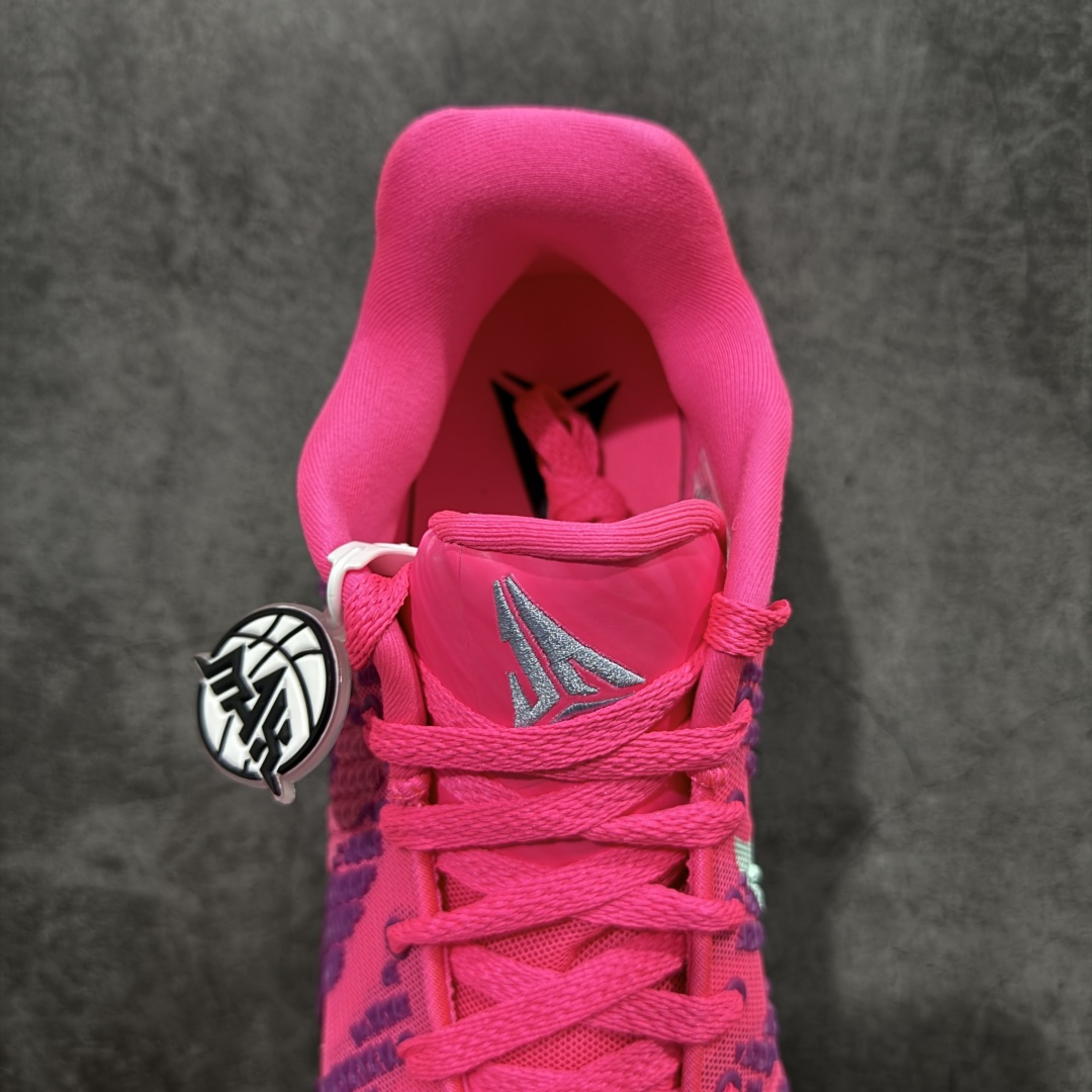 【纯原】NK Ja 3 Scratch EP 莫兰特三代柔软舒适防滑耐磨透气支撑轻便低帮篮球鞋 粉紫 H