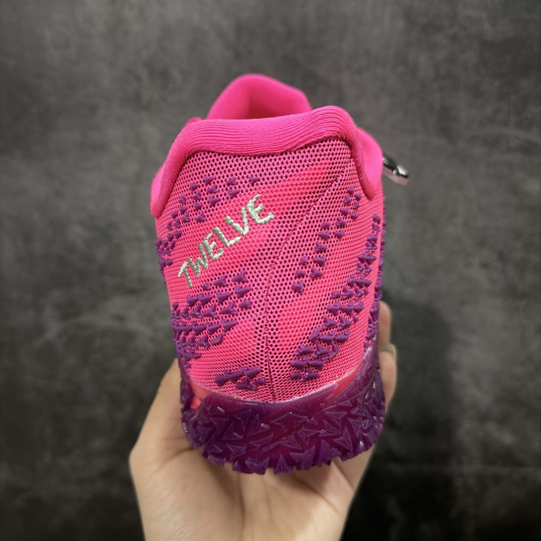 【纯原】NK Ja 3 Scratch EP 莫兰特三代柔软舒适防滑耐磨透气支撑轻便低帮篮球鞋 粉紫 H