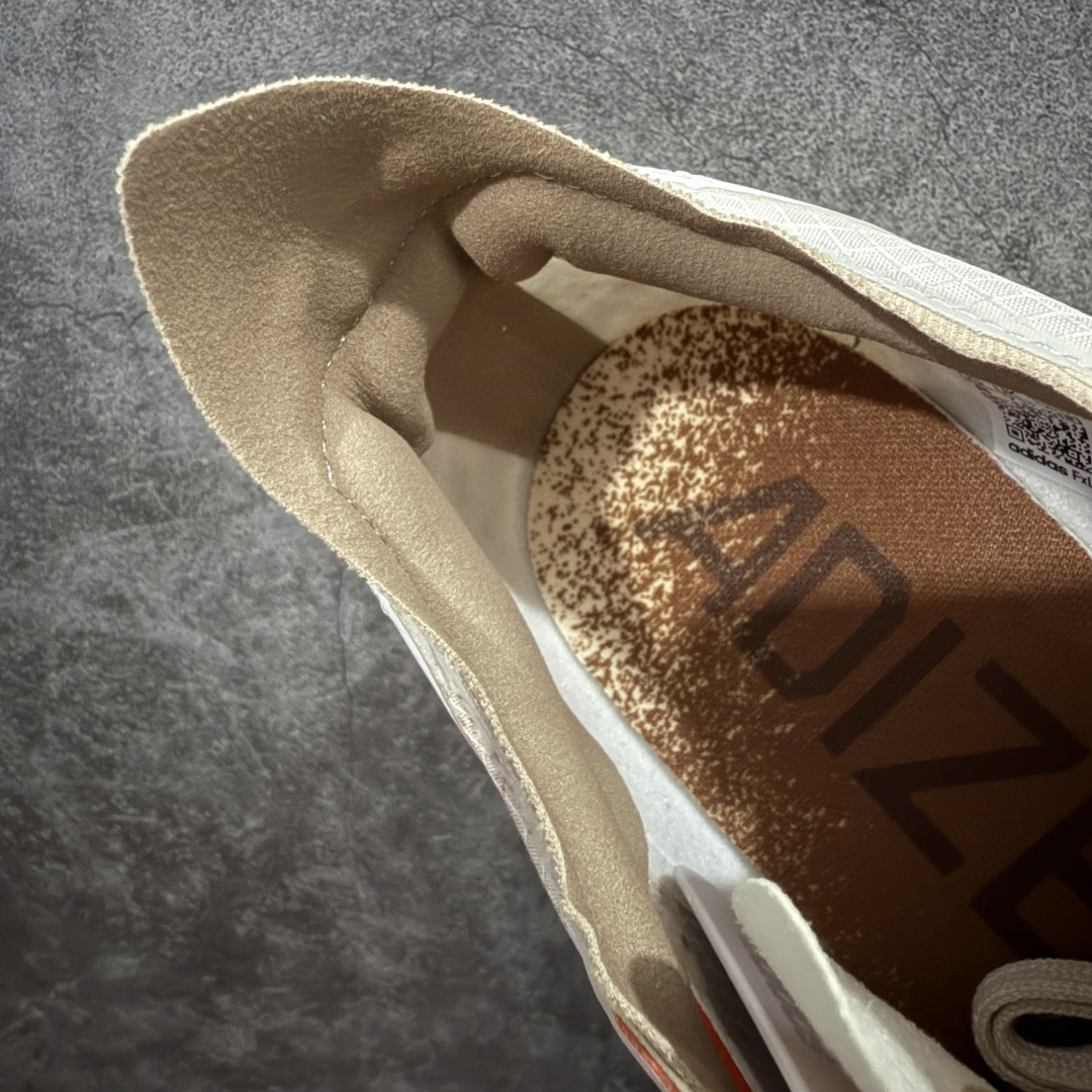 图片[9]-【NO.1纯原】Adidas Adizero Adios Pro 4 M竞训跑步鞋 白卡其棕 JR6367 市场独一档品质 区别所有版本 原鞋购入开发数月 原材料 原档案打造 细节版型一比一 独立双层组合底私模. 搭配ENERGYRODS 2.0真碳柱，每一步都动力满满 鞋面用的是Lightlock技术，轻透又贴合，就像给脚定制的一样。 中底是全掌Lightstrike Pro泡棉，软弹感超绝 真正一比一还原真实脚感💪🏻 尺码：36 36.5 37 38 38.5 39 40 40.5 41 42 42.5 43 44 44.5 45 46-选品中心