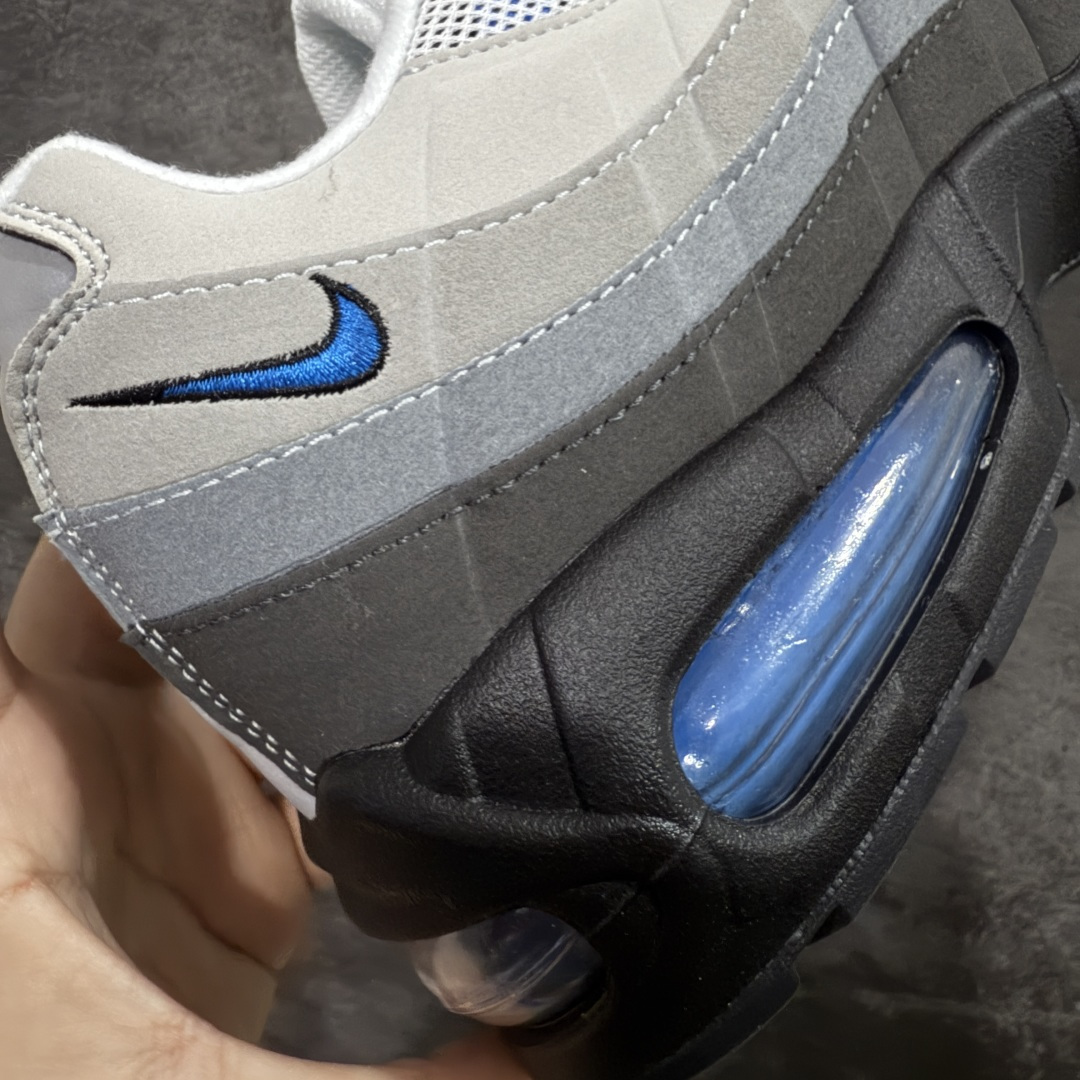 图片[3]-【EM纯原/小绿x】NK Air Max 95 OG 联名复古舒适气垫运动鞋 IM7410-100 全部配色 原鞋开发生产 高度还原 一眼ZP既视感 男女鞋真标半码制 原楦原纸版数据开发 环保进口透气牛皮革材质 高弹EVA缓震中底组合开窗式Air气垫装置 外置防滑耐磨橡胶外底❗ 尺码：36 37.5 38 38.5 39 40 40.5 41 42 42.5 43 44 44.5 45 46 47.5-选品中心