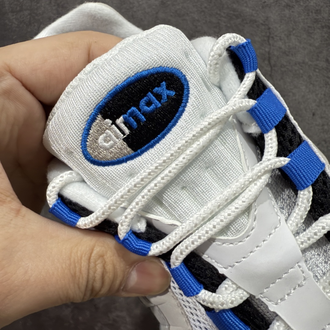 图片[6]-【EM纯原/小绿x】NK Air Max 95 OG 联名复古舒适气垫运动鞋 IM7410-100 全部配色 原鞋开发生产 高度还原 一眼ZP既视感 男女鞋真标半码制 原楦原纸版数据开发 环保进口透气牛皮革材质 高弹EVA缓震中底组合开窗式Air气垫装置 外置防滑耐磨橡胶外底❗ 尺码：36 37.5 38 38.5 39 40 40.5 41 42 42.5 43 44 44.5 45 46 47.5-选品中心