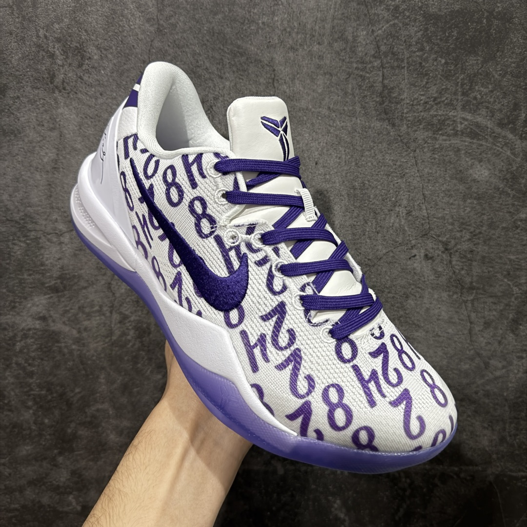 图片[3]-【CK纯原版】Nike Zoom Kobe Ⅷ System 科比8代低帮实战篮球鞋 鞋垫升级配备超厚PHYLON中底 前后掌部位搭载Zoom气垫单元 塑料碳纤维支撑中板 KOBE VII体系的速度模块配备了 PHYLON 中底和在前后掌部位的 Zoom气垫单元，提供快速响应的缓冲。同时，采用低帮弹力鞋口设计，使鞋子能够紧贴脚踝提供更好的支撑。速度模块采用贴合脚面的舒适包裹设计，摒弃传统的鞋舌和鞋内套，使球鞋更加轻质。 货号：FQ3549-100 尺码：39-47.5-选品中心