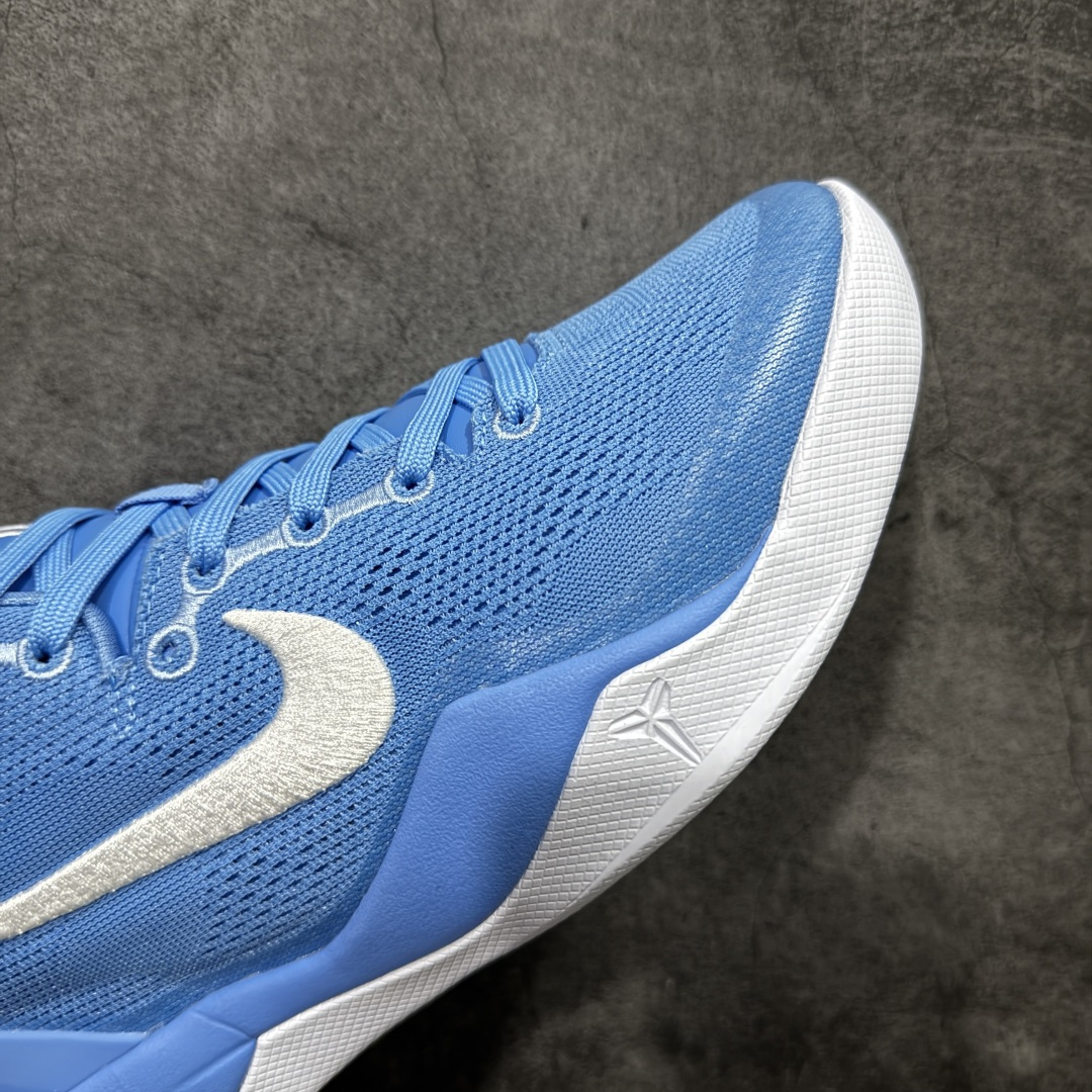 图片[6]-【CK纯原版】Nike Zoom Kobe Ⅷ System 科比8代低帮实战篮球鞋 鞋垫升级配备超厚PHYLON中底 前后掌部位搭载Zoom气垫单元 塑料碳纤维支撑中板 KOBE VII体系的速度模块配备了 PHYLON 中底和在前后掌部位的 Zoom气垫单元，提供快速响应的缓冲。同时，采用低帮弹力鞋口设计，使鞋子能够紧贴脚踝提供更好的支撑。速度模块采用贴合脚面的舒适包裹设计，摒弃传统的鞋舌和鞋内套，使球鞋更加轻质。 货号：HM6469-401 尺码：39-47.5-选品中心