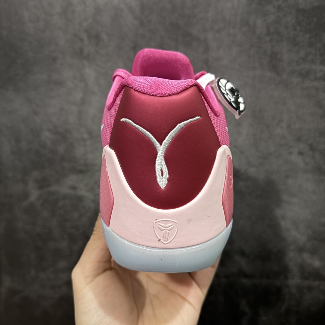 图片[4]-【灭世纯原】NK Kobe 9 Low EM Think Pink PE 灭世纯原 科比9代乳 腺癌粉色 ✅原楦打造灵动版型 鞋头➕腰身➕后跟 360°无死角 ✅原厂工艺3层立体编织flyknit鞋面 厚度同步ZP吊打市场“纯原” ✅原厂碳板加持 立体感区分市场货品 ✅区分市场货品🌪过验级拉帮细节 ✅内置全新复刻版中底鞋垫 REACT缓震 密度增加抗衰减 ✅针对海外市场增加 47.5 满足精英选手实战需求 最强科9 灭世制造 用实力让情怀落地 👊🏻 货号：HQ4995-600 尺码：39 40 40.5 41 42 42.5 43 44 44.5 45 46 47.5-选品中心