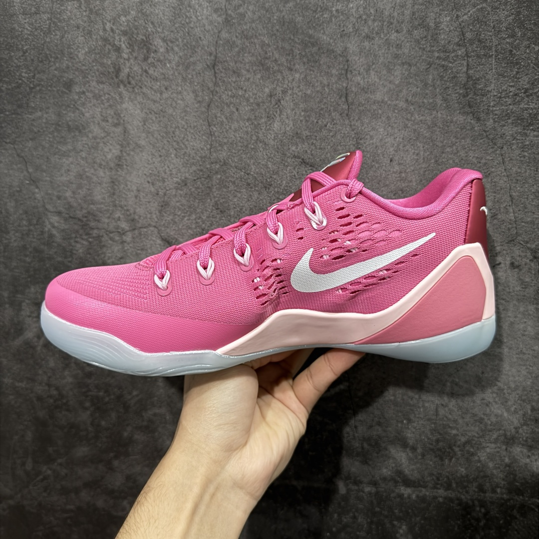 图片[2]-【灭世纯原】NK Kobe 9 Low EM Think Pink PE 灭世纯原 科比9代乳 腺癌粉色 ✅原楦打造灵动版型 鞋头➕腰身➕后跟 360°无死角 ✅原厂工艺3层立体编织flyknit鞋面 厚度同步ZP吊打市场“纯原” ✅原厂碳板加持 立体感区分市场货品 ✅区分市场货品🌪过验级拉帮细节 ✅内置全新复刻版中底鞋垫 REACT缓震 密度增加抗衰减 ✅针对海外市场增加 47.5 满足精英选手实战需求 最强科9 灭世制造 用实力让情怀落地 👊🏻 货号：HQ4995-600 尺码：39 40 40.5 41 42 42.5 43 44 44.5 45 46 47.5-选品中心