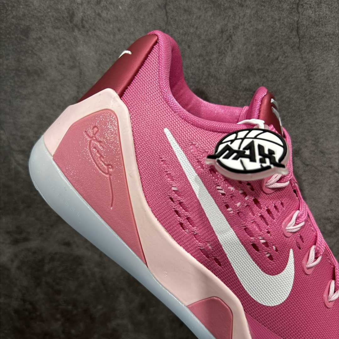 图片[7]-【灭世纯原】NK Kobe 9 Low EM Think Pink PE 灭世纯原 科比9代乳 腺癌粉色 ✅原楦打造灵动版型 鞋头➕腰身➕后跟 360°无死角 ✅原厂工艺3层立体编织flyknit鞋面 厚度同步ZP吊打市场“纯原” ✅原厂碳板加持 立体感区分市场货品 ✅区分市场货品🌪过验级拉帮细节 ✅内置全新复刻版中底鞋垫 REACT缓震 密度增加抗衰减 ✅针对海外市场增加 47.5 满足精英选手实战需求 最强科9 灭世制造 用实力让情怀落地 👊🏻 货号：HQ4995-600 尺码：39 40 40.5 41 42 42.5 43 44 44.5 45 46 47.5-选品中心