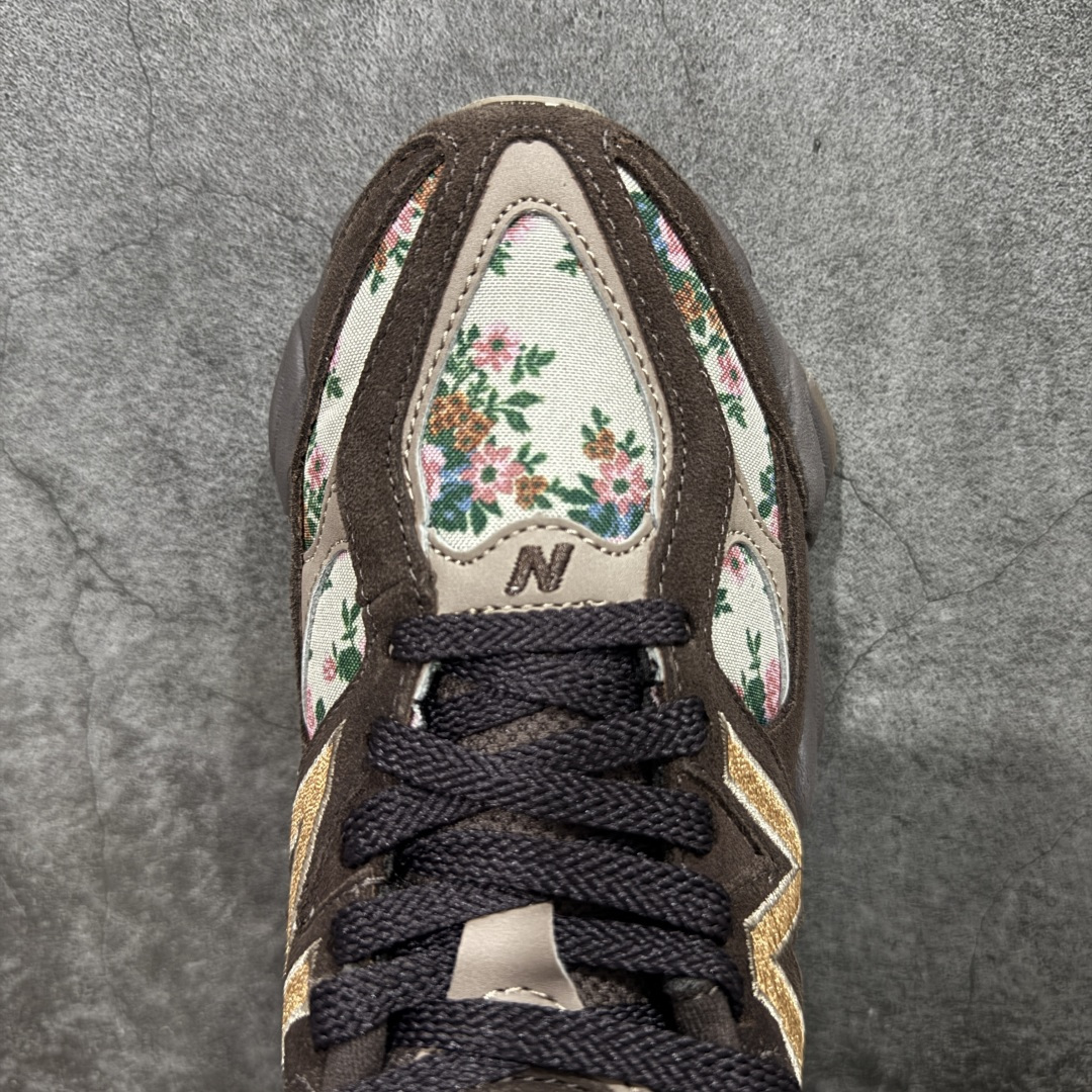 图片[5]-【纯原版】 New Balance NB9060 联名款 复古休闲运动慢跑鞋 灰色 U9060ATP 全套原楦原纸板原厂数据开发 进口三明治网面 原装进口翻毛皮料正确绒感卡色 正确中底拉帮中底网布细节 原厂标裁 带紫光防伪 定制后跟透明水晶模块 冲裁组合 大底贴合程度胶水上色把控完美 整洁度挑战全网艺术家 多道序QC把关品质完善 匠心打造 耗时两个月开发完成 工艺极其复杂难度可想而知 新开独立私模大底 全网唯一正确六层组合大底 高端零售专供产物 尺码：36 37 37.5 38 38.5 39 40 40.5 41 42 42.5 43 44 45 46.5-选品中心