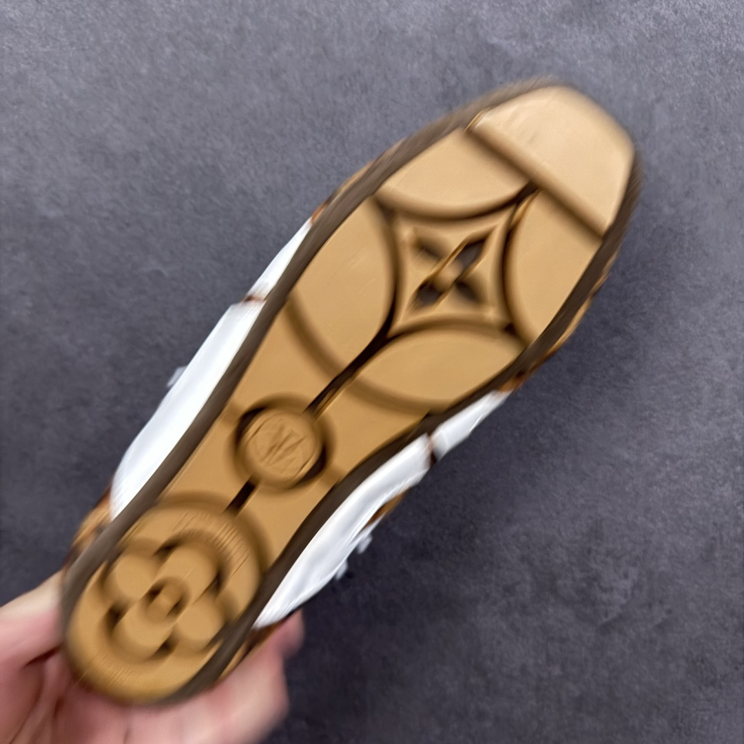 图片[9]-【YH版本】 LOUIS VUITTON LV Sneakerina 牛皮革绒面革 豹纹 圆头系带 芭蕾风德训鞋 薄底鞋 低帮 生活休闲鞋 棕白 DD0215 尺码：35-40-选品中心