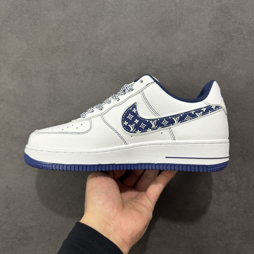 图片[2]-【定制版】NIke Air Force 1 \’07 Low “Supreme联名——白蓝五星”空军一号 低帮 运动鞋 休闲鞋 折边针车 工艺难度大 原楦头原纸板 原装鞋盒 定制五金配件 内置全掌气垫 原厂鞋底 货号：XZ6188-151 尺码：36 36.5 37.5 38 38.5 39 40 40.5 41 42 42.5 43 44 44.5 45 编码：HXSA310320-选品中心