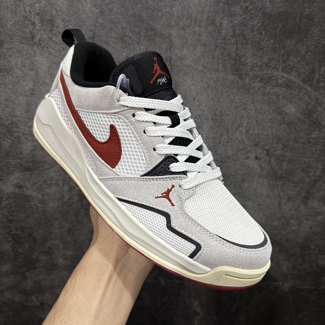 图片[3]-【N版纯原】Jordan CMFT Era 黑橙 HJ6777-101 舒适简约低帮运动鞋 实拍首发 鞋面大面积的网眼透气性拉满 中底的大面积泡棉超级舒适 尺码：36 36.5 37 38.5 39 40 40.5 41 42 42.5 43 44 44.5 45-选品中心