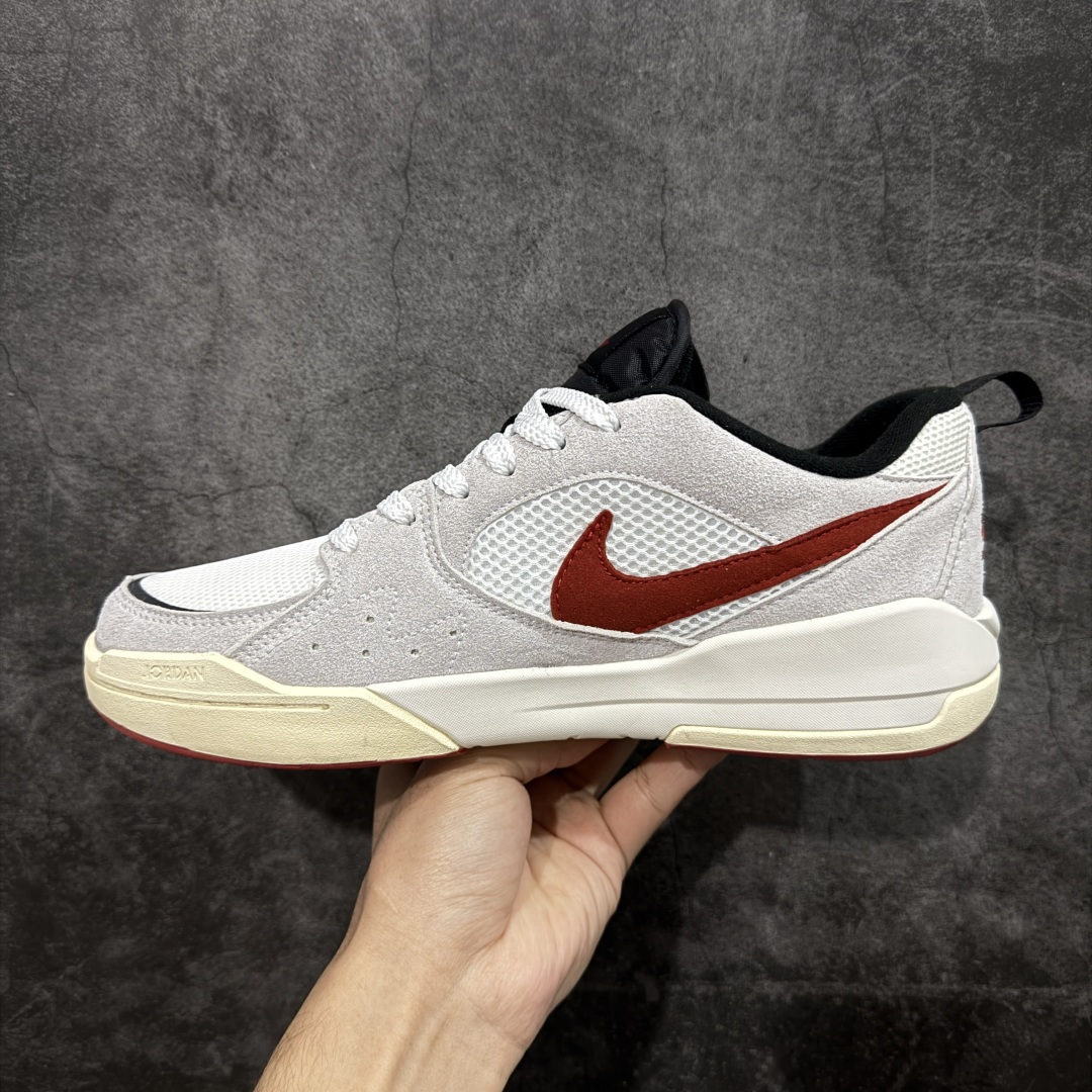 图片[2]-【N版纯原】Jordan CMFT Era 黑橙 HJ6777-101 舒适简约低帮运动鞋 实拍首发 鞋面大面积的网眼透气性拉满 中底的大面积泡棉超级舒适 尺码：36 36.5 37 38.5 39 40 40.5 41 42 42.5 43 44 44.5 45-选品中心