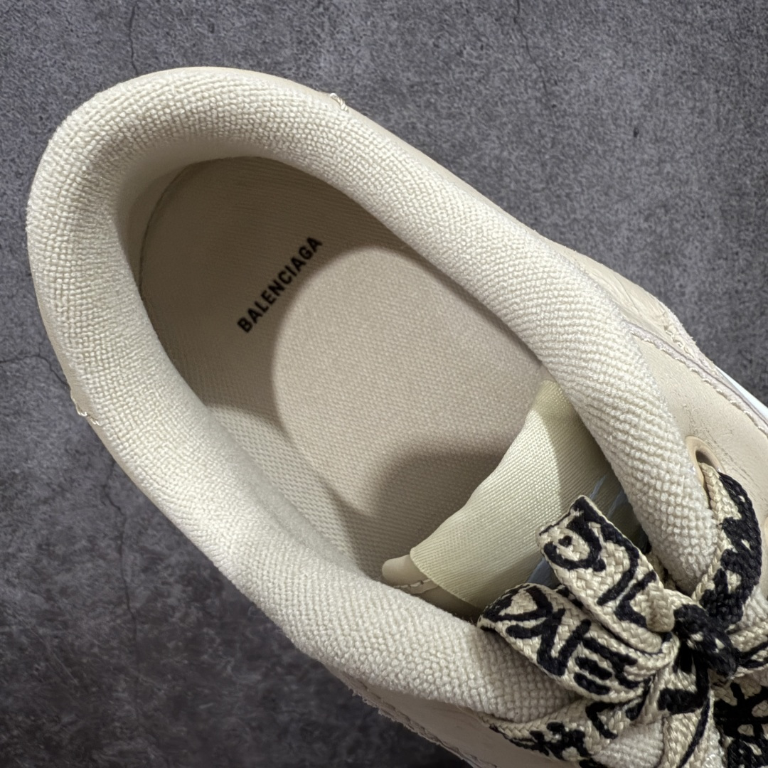 图片[6]-【纯原PK版】Balenciag 巴黎世家18代 最新Hamptons系列 情侣款 破损 做旧 休闲 运动鞋 顶级大厂出品 天花板品质 品质细节比工厂版本都要好很多 自行对比 原版购入开发做货 ▪️面料： 原版定制进口头层牛皮 ▪️内里：进口透气毛巾绒里 ▪️鞋底：原版开模防滑橡胶材质 ▪️底厚：3CM ▪️尺码： 35-46-选品中心