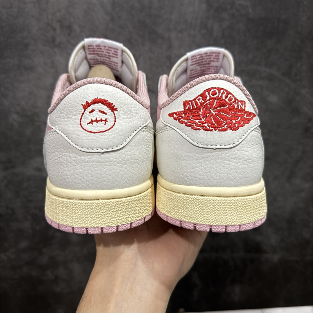 图片[4]-【XE纯原】Travis Scott x Air Jordan AJ1 Low OG SP TS联名 倒钩低帮 DM7866-600 全新版本出货 同价位无对手 此配色采用正确原厂皮 区别市场同价位版本 纯原大厂出品 实打实原材头层皮料 高端外贸零售专供品质 版型细节完美 原鞋原楦头纸板开发 原厂防尘纸 极致一眼正品既视感 尺码：36-48码 真实半码-选品中心