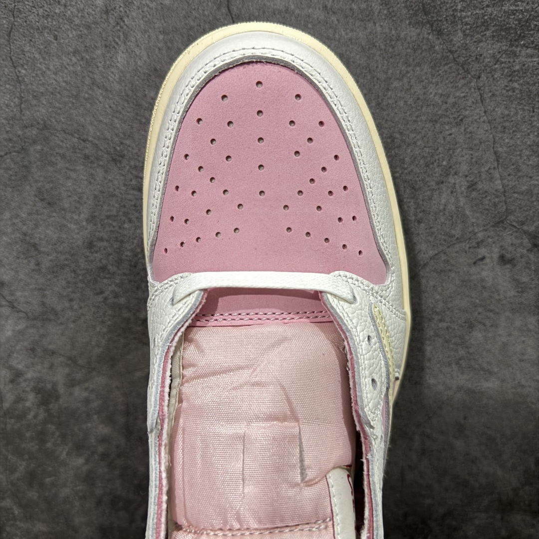 图片[5]-【XE纯原】Travis Scott x Air Jordan AJ1 Low OG SP TS联名 倒钩低帮 DM7866-600 全新版本出货 同价位无对手 此配色采用正确原厂皮 区别市场同价位版本 纯原大厂出品 实打实原材头层皮料 高端外贸零售专供品质 版型细节完美 原鞋原楦头纸板开发 原厂防尘纸 极致一眼正品既视感 尺码：36-48码 真实半码-选品中心