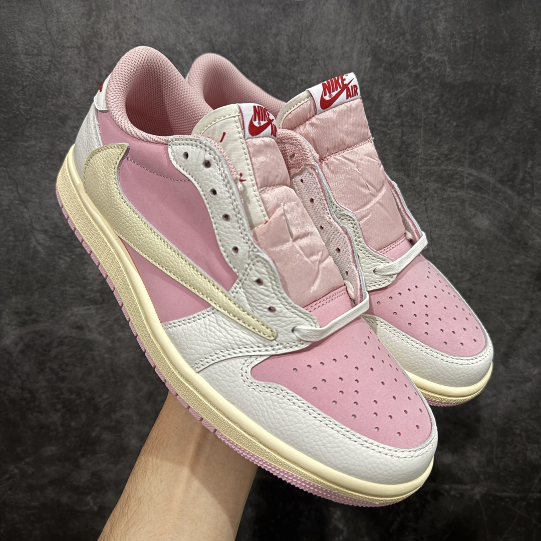 【XE纯原】Travis Scott x Air Jordan AJ1 Low OG SP TS联名 倒钩低帮 DM7866-600 全新版本出货 同价位无对手 此配色采用正确原厂皮 区别市场同价位版本 纯原大厂出品 实打实原材头层皮料 高端外贸零售专供品质 版型细节完美 原鞋原楦头纸板开发 原厂防尘纸 极致一眼正品既视感 尺码:36-48码 真实半码-选品中心