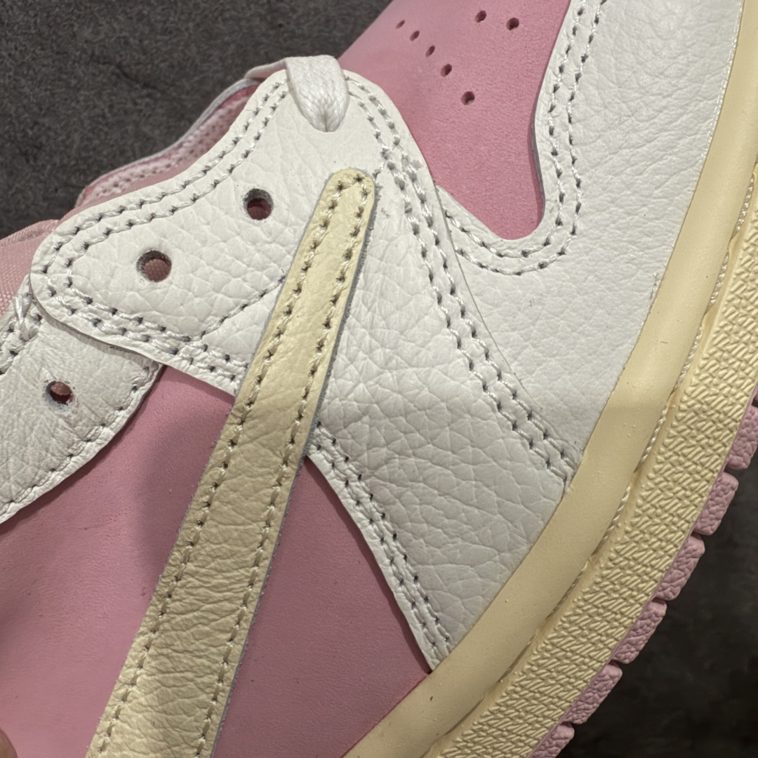 图片[5]-【XE纯原】Travis Scott x Air Jordan AJ1 Low OG SP TS联名 倒钩低帮 DM7866-600 全新版本出货 同价位无对手 此配色采用正确原厂皮 区别市场同价位版本 纯原大厂出品 实打实原材头层皮料 高端外贸零售专供品质 版型细节完美 原鞋原楦头纸板开发 原厂防尘纸 极致一眼正品既视感 尺码：36-48码 真实半码-选品中心