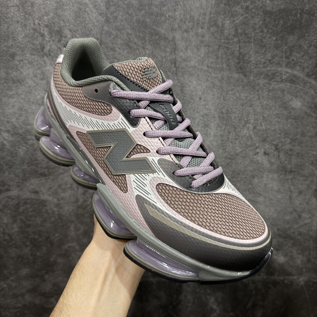 图片[3]-【纯原版】New Balance 新百伦 NB2000 网面休闲鞋 U20002T8 NB官方重磅新品 一款融合复古设计与现代科技的跑鞋，以其经典的造型和舒适脚感，成为2025年复古潮流爱好的推荐单品。 极具视觉冲击力的5根ABZORB单元，以及无缝鞋面的设计，加上3M反光材质的装饰，比之前推出的9060系列更夸张，更具未来感。 货号：U20005F9 尺码：36-46.5-选品中心