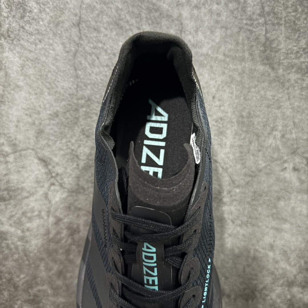图片[8]-【NO.1纯原】Adidas Adizero Adios Pro 4 M竞训跑步鞋 黑色黑武士 HQ7411 市场独一档品质 区别所有版本 原鞋购入开发数月 原材料 原档案打造 细节版型一比一 独立双层组合底私模. 搭配ENERGYRODS 2.0真碳柱，每一步都动力满满 鞋面用的是Lightlock技术，轻透又贴合，就像给脚定制的一样。 中底是全掌Lightstrike Pro泡棉，软弹感超绝 真正一比一还原真实脚感💪🏻 尺码：36 36.5 37 38 38.5 39 40 40.5 41 42 42.5 43 44 44.5 45 46-选品中心