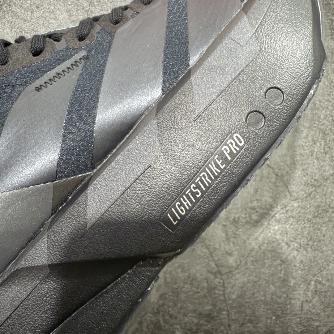 图片[4]-【NO.1纯原】Adidas Adizero Adios Pro 4 M竞训跑步鞋 黑色黑武士 HQ7411 市场独一档品质 区别所有版本 原鞋购入开发数月 原材料 原档案打造 细节版型一比一 独立双层组合底私模. 搭配ENERGYRODS 2.0真碳柱，每一步都动力满满 鞋面用的是Lightlock技术，轻透又贴合，就像给脚定制的一样。 中底是全掌Lightstrike Pro泡棉，软弹感超绝 真正一比一还原真实脚感💪🏻 尺码：36 36.5 37 38 38.5 39 40 40.5 41 42 42.5 43 44 44.5 45 46-选品中心