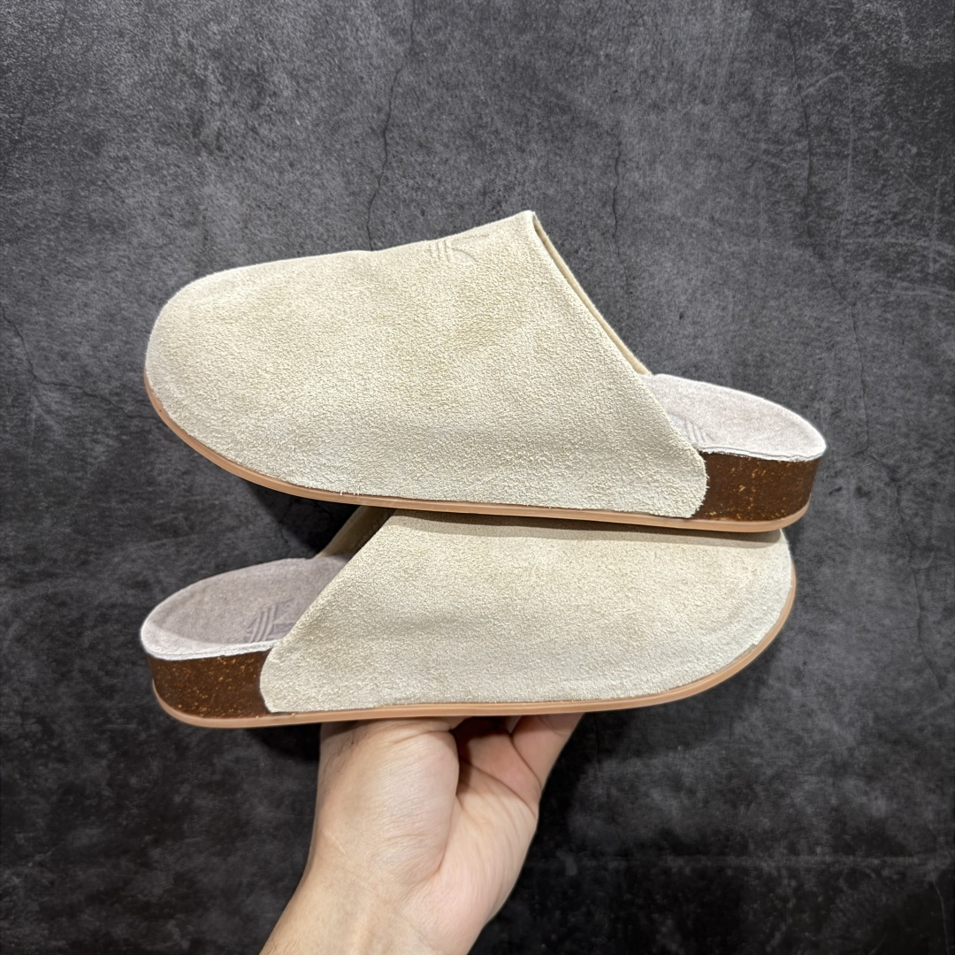 图片[9]-【神版】adidas originals Adimule 阿迪勃肯 黑色加绒款 舒适百搭 防磨包头一脚蹬拖鞋 货号：JP8730 尺码：35.5-45半码-选品中心