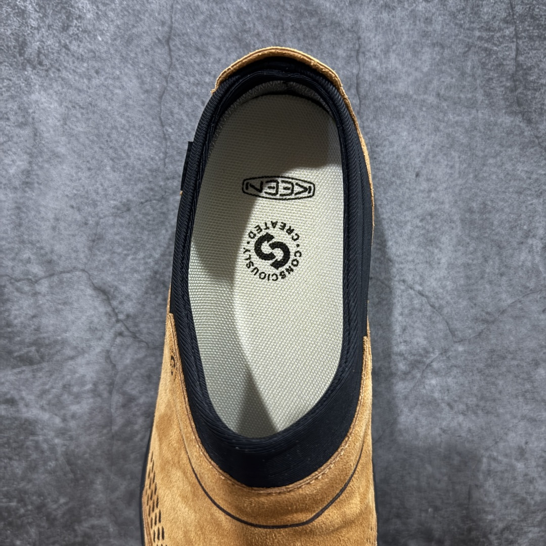 图片[8]-【绿x版本】Keen 科恩 TTS Moc WP 都市系列复古低帮系带户外风露营徒步登山运动训练鞋 一脚蹬 25ss秋冬季新款原楦型开发纸版 采用固色翻毛皮鞋面材质#内嵌高密度EVA发泡缓震脚垫 外置一体式包裹防滑防剐蹭耐磨橡胶大底❗向经典的90年代致敬 山系神级鞋履 尺码：39-44-选品中心