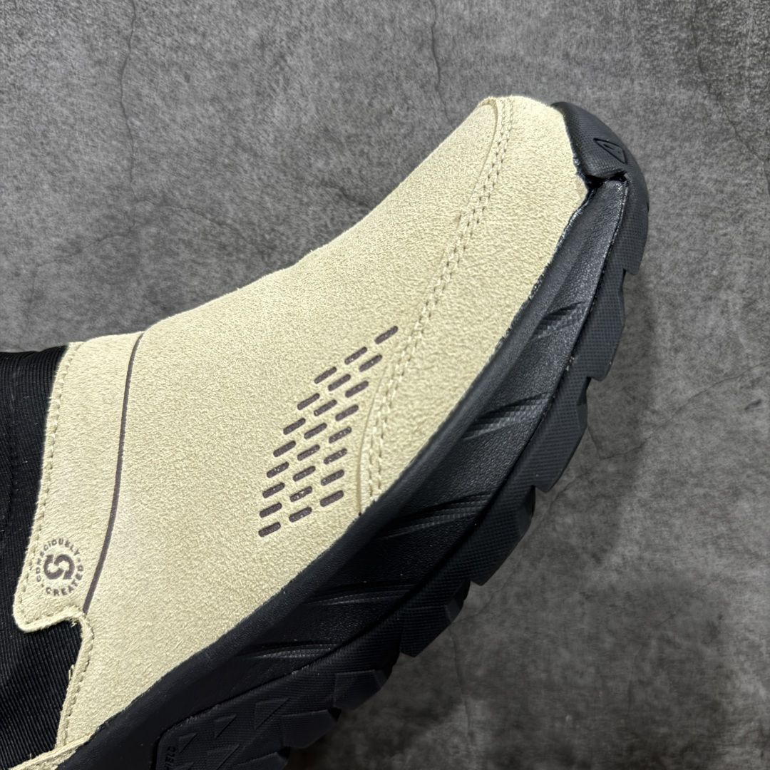 图片[6]-【绿x版本】Keen 科恩 TTS Moc WP 都市系列复古低帮系带户外风露营徒步登山运动训练鞋 一脚蹬 25ss秋冬季新款原楦型开发纸版 采用固色翻毛皮鞋面材质#内嵌高密度EVA发泡缓震脚垫 外置一体式包裹防滑防剐蹭耐磨橡胶大底❗向经典的90年代致敬 山系神级鞋履 尺码：39-44-选品中心